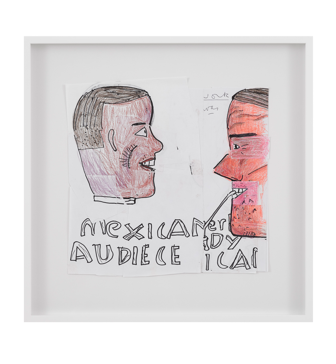 A work on paper by Rose Wiley, titled Mexican Can, dated 2019.