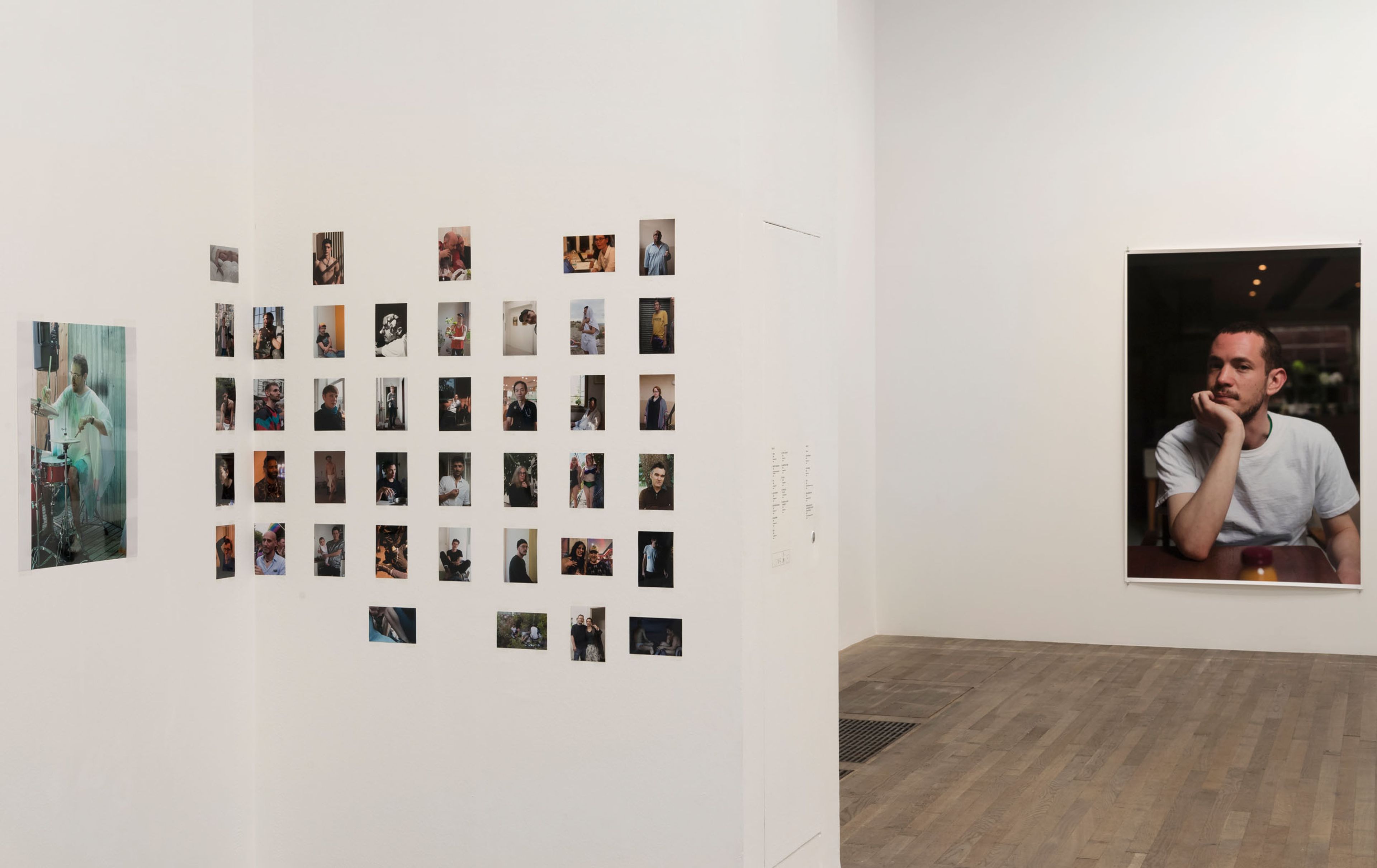 Installation view of the exhibition Wolfgang Tillmans: 2017 at Tate Modern, in London, dated 2017.