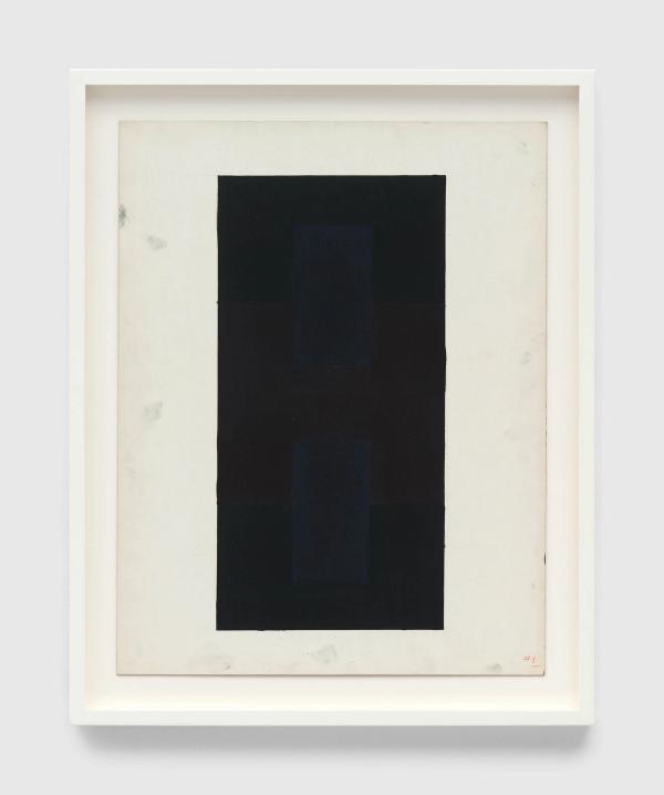 Ad Reinhardt — Untitled (maquette for Number 9 from 10 Screenprints)