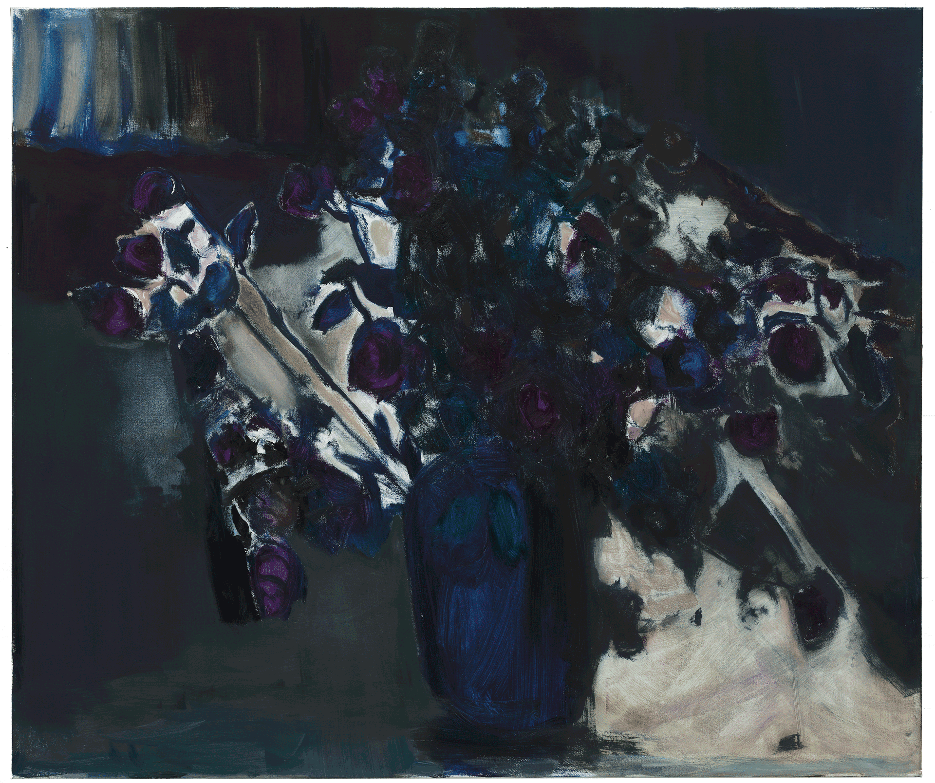 A painting by Marlene Dumas, titled Charity, dated 2010.