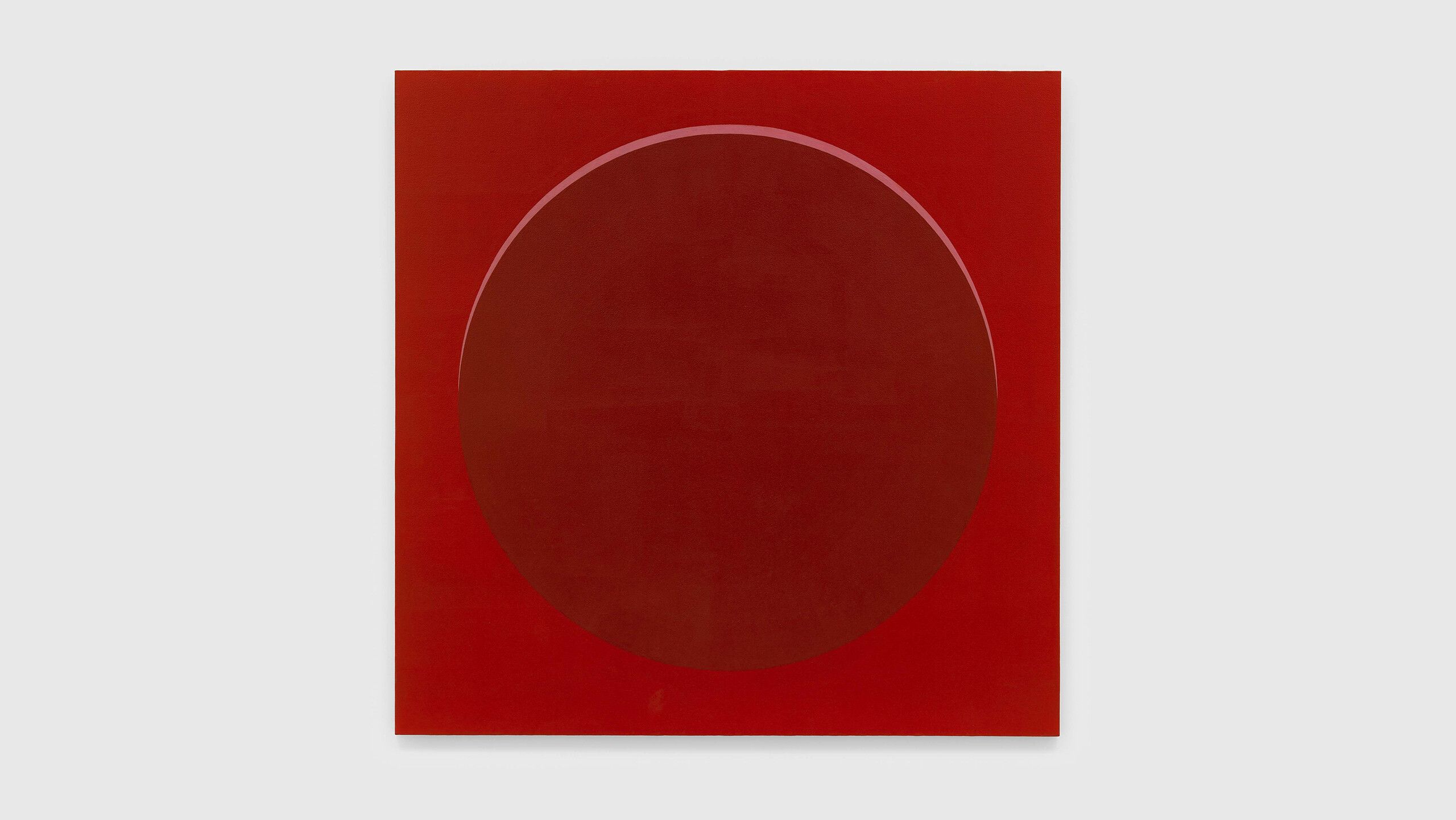 A painting by Merrill Wagner, called Untitled, dated 1966