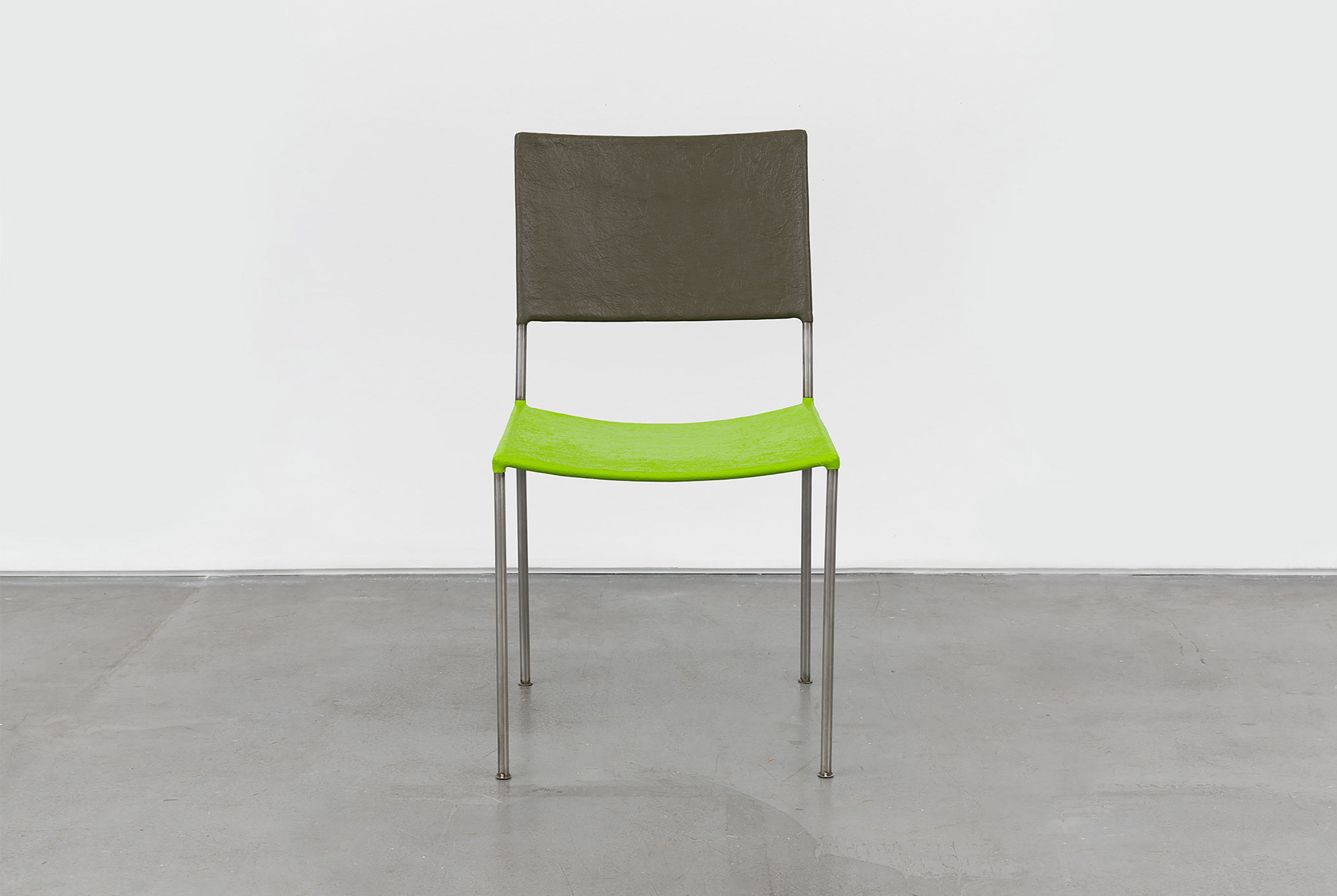 A furniture work by Franz West, titled K√ºnstlerstuhl (Artist's Chair), dated 2006/2015