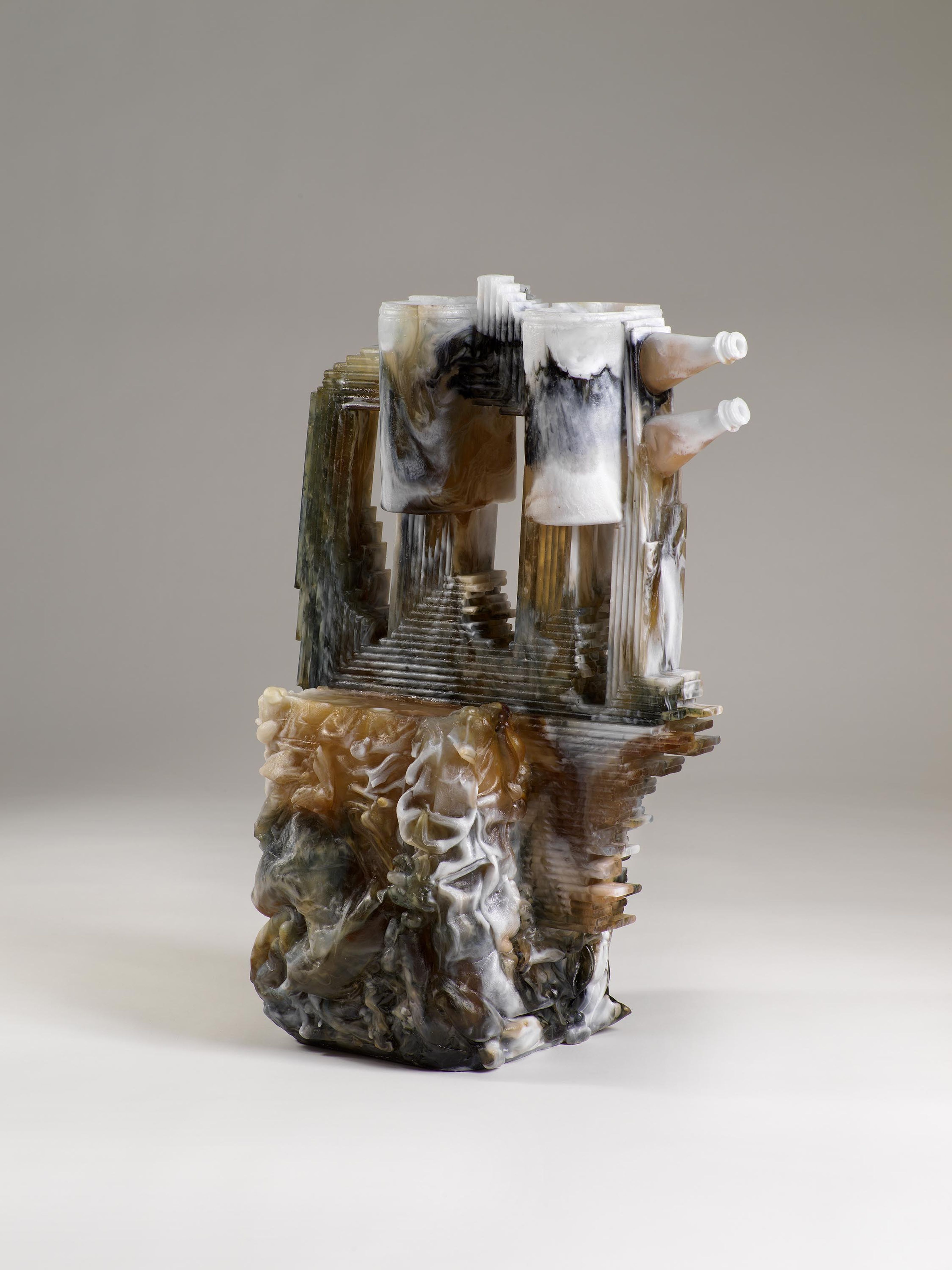 A sculpture by Andra Ursuta, titled Canopic Jerrycan, dated 2021.