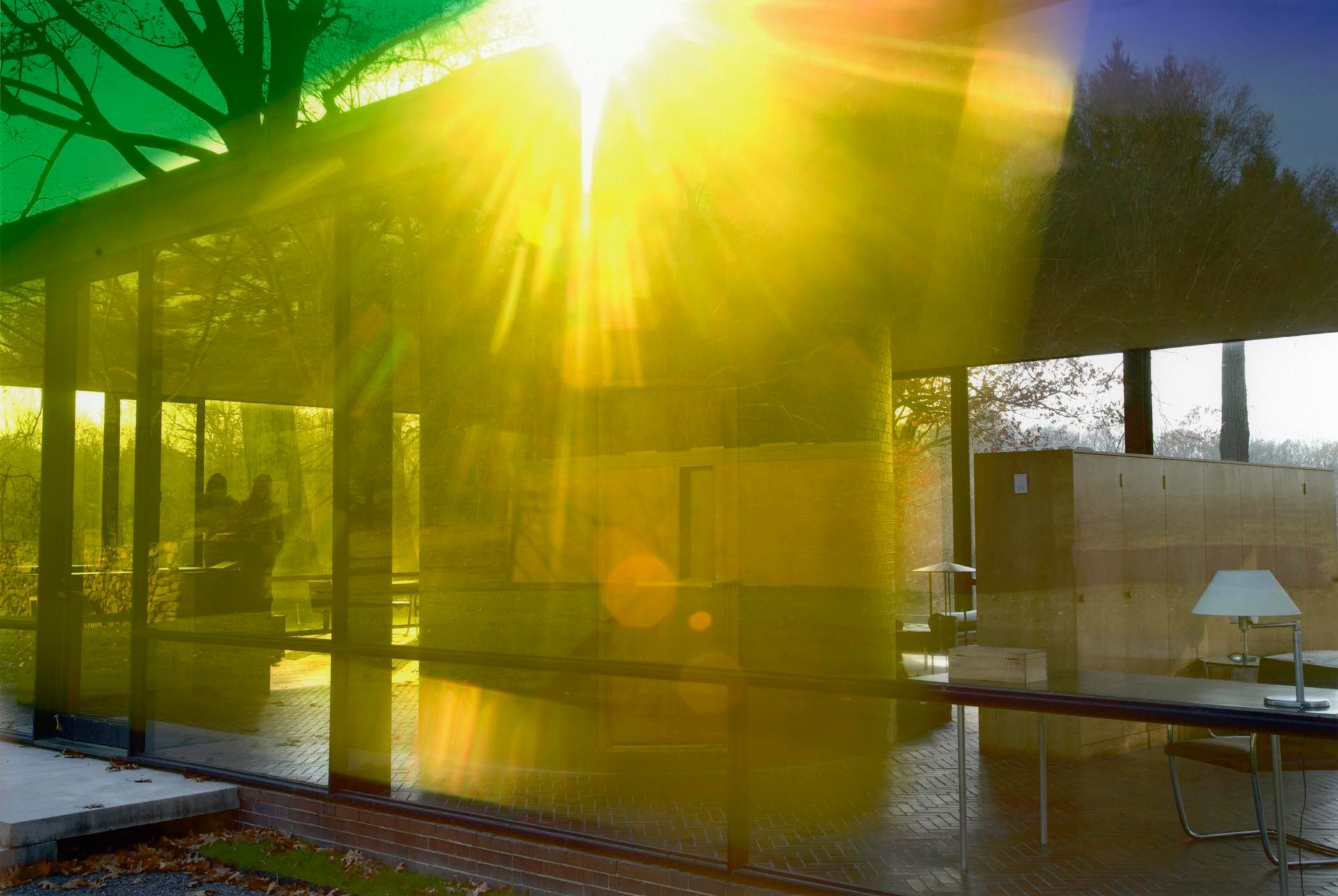 A photograph by James Welling, titled 0818, dated 2006.