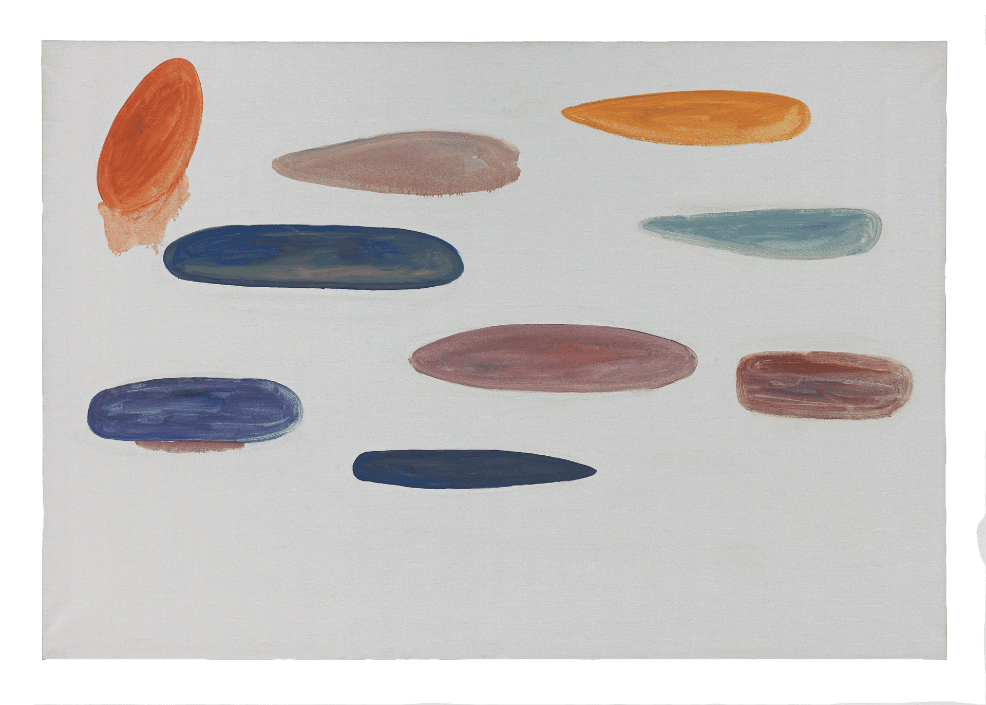 A painting by Raoul de Keyser, titled Come on, play it again nr. 2, dated 2001.