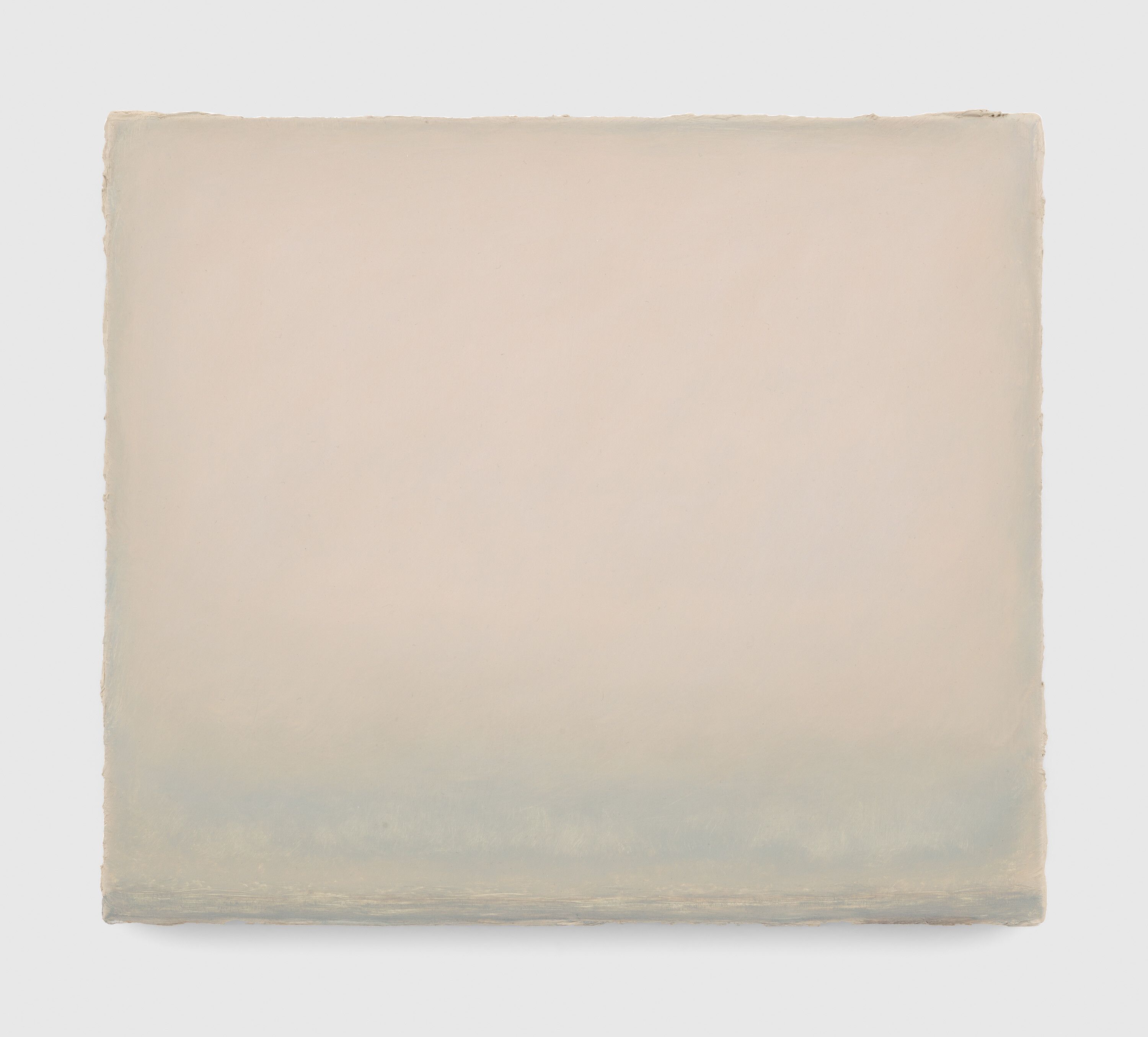 A painting by Lucas Arruda, called Untitled (from the Deserto-Modelo series), dated 2017.