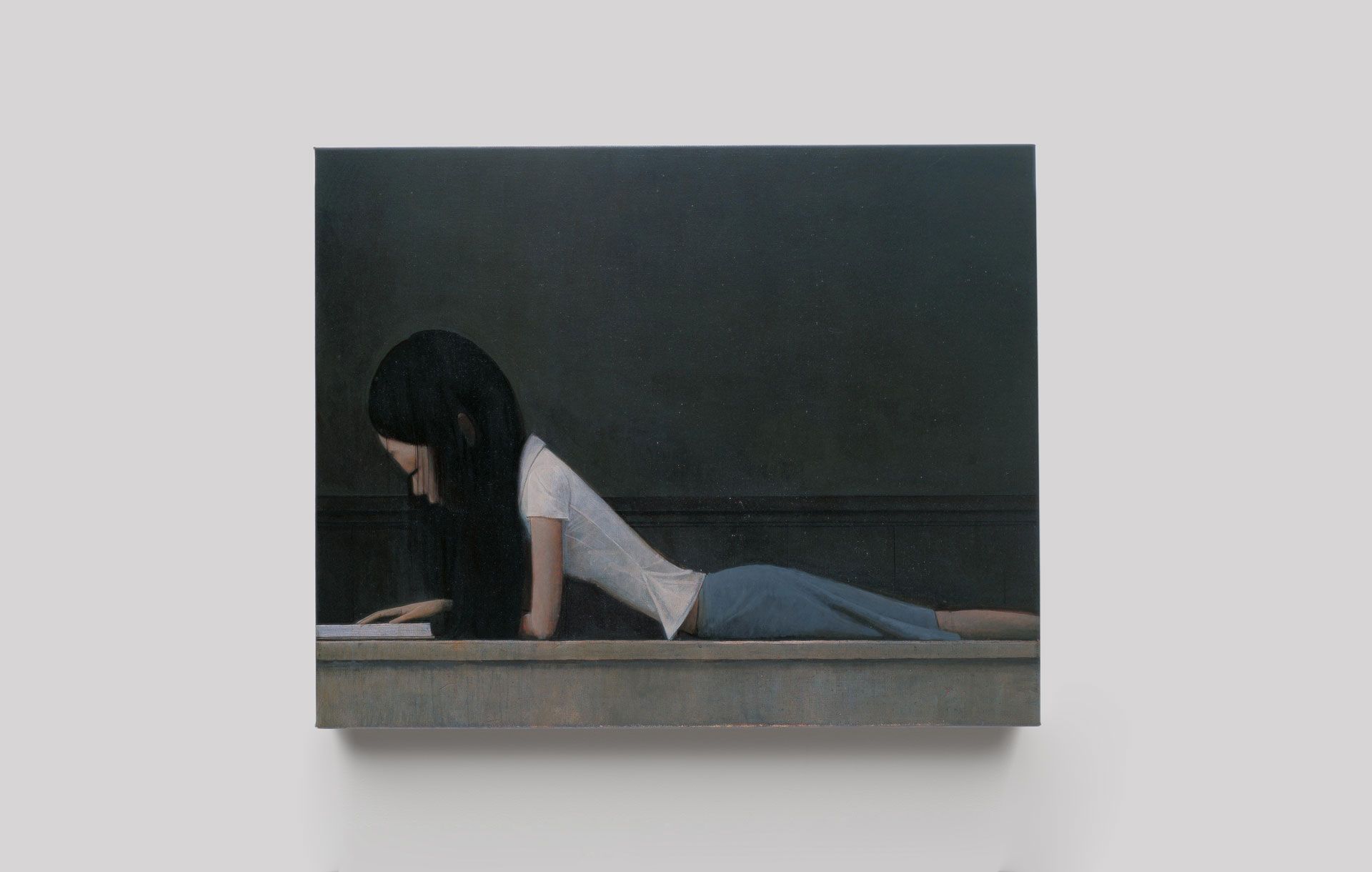 A painting by Liu Ye, titled Banned Book No. 2, dated 2008