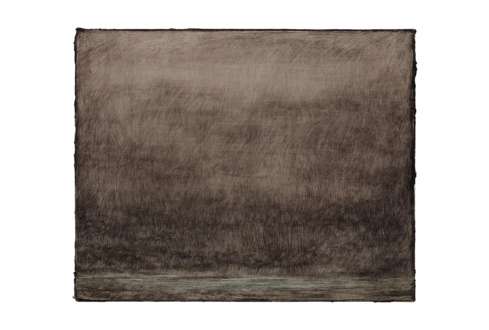 A painting by Lucas Arruda titled, Untitled (from the Deserto-Modelo series), dated 2018.