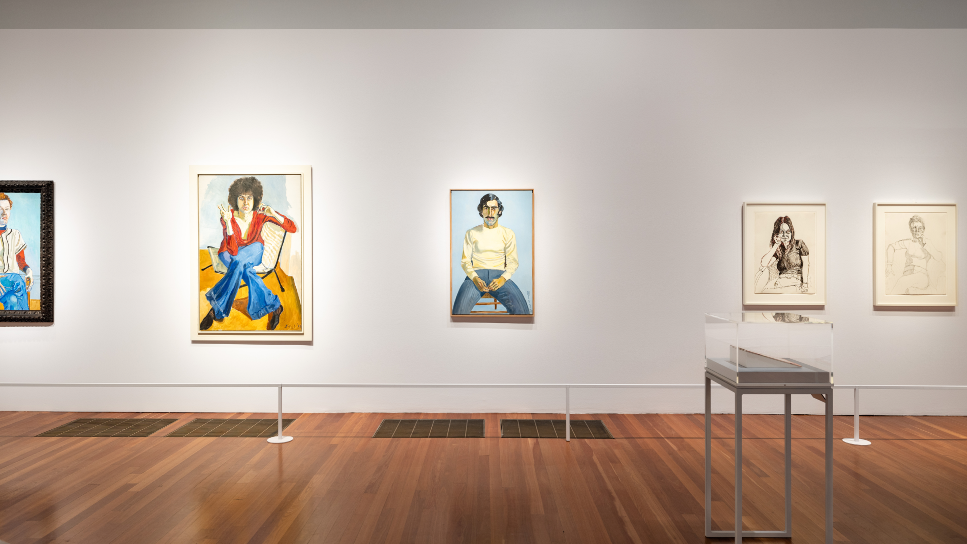 Installation view of the exhibition, Alice Neel: People Come First, at de Young Museum in San Francisco, dated 2022.