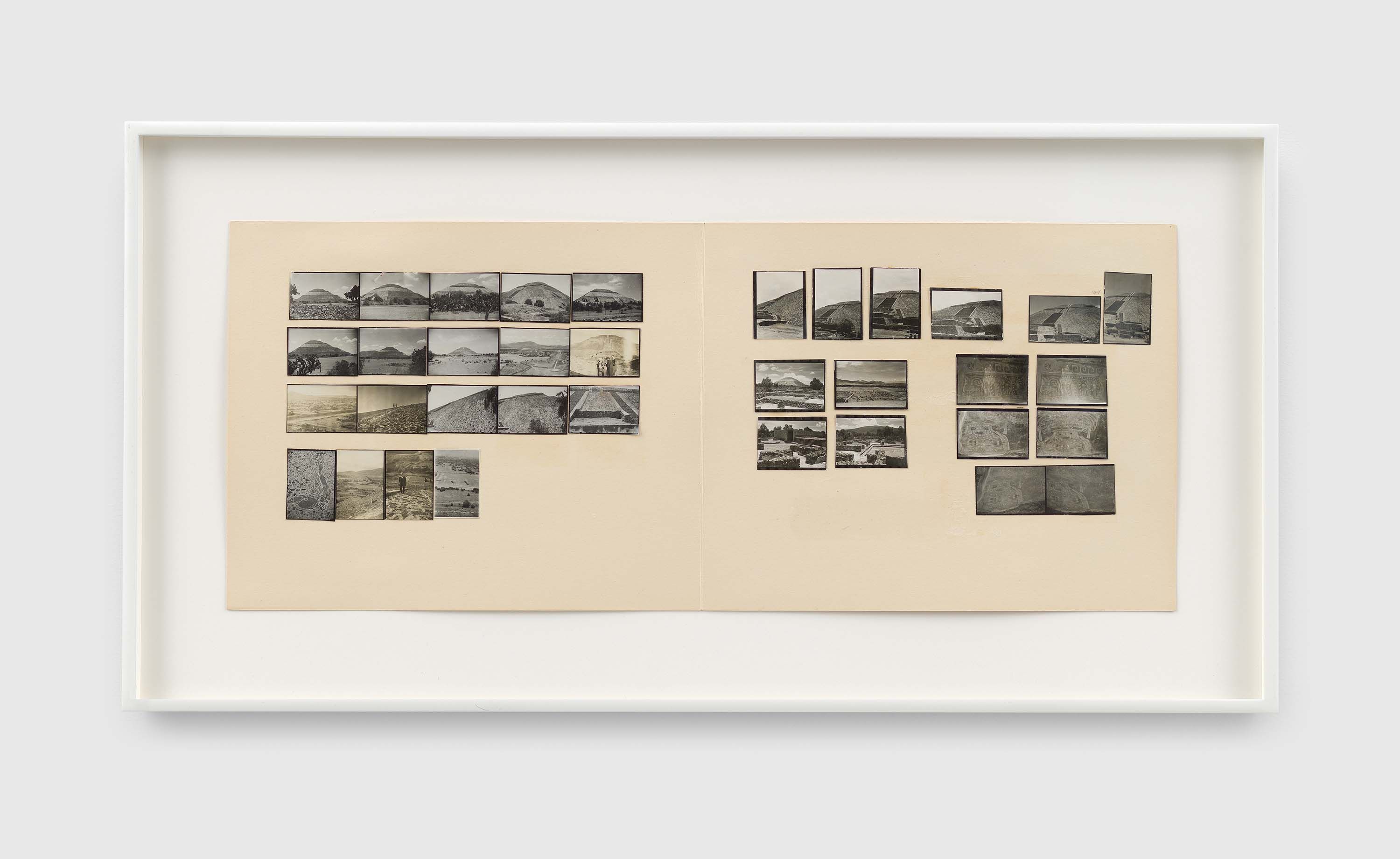 A photograph by Josef Albers, titled '47, Teotihuacan, Mexico, 1935 to 1947.