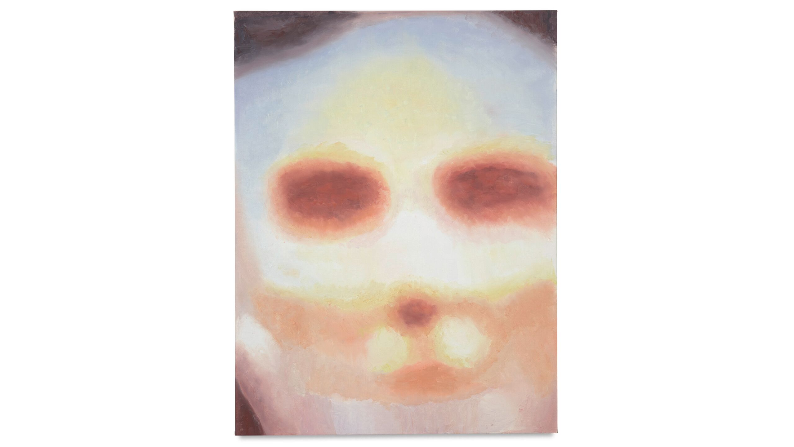 A work by Luc Tuymans, titled Abe, dated 2022