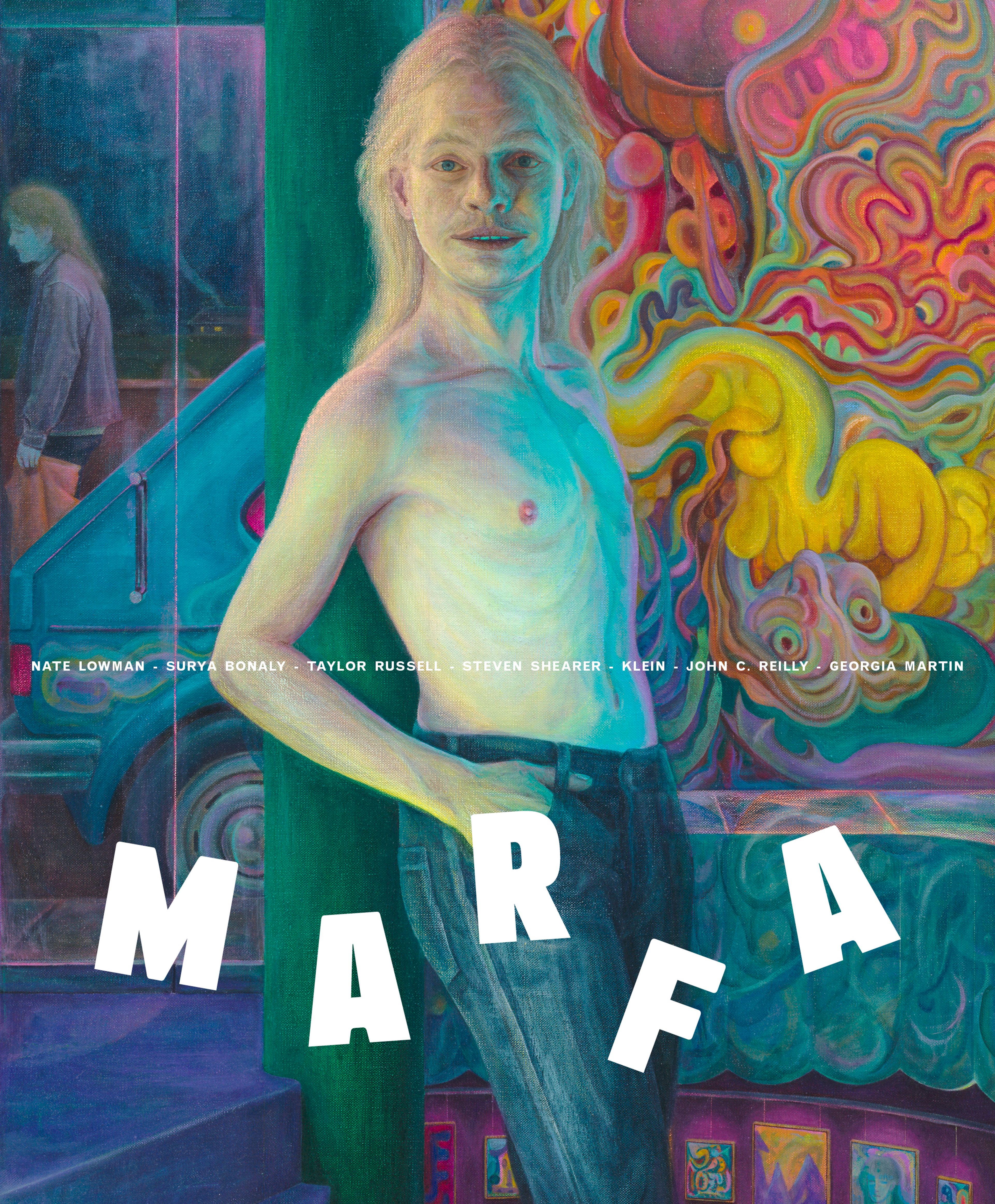 Steven Shearer’s cover interview for Marfa Journal explores his exhibition at David Zwirner, London, 2026.