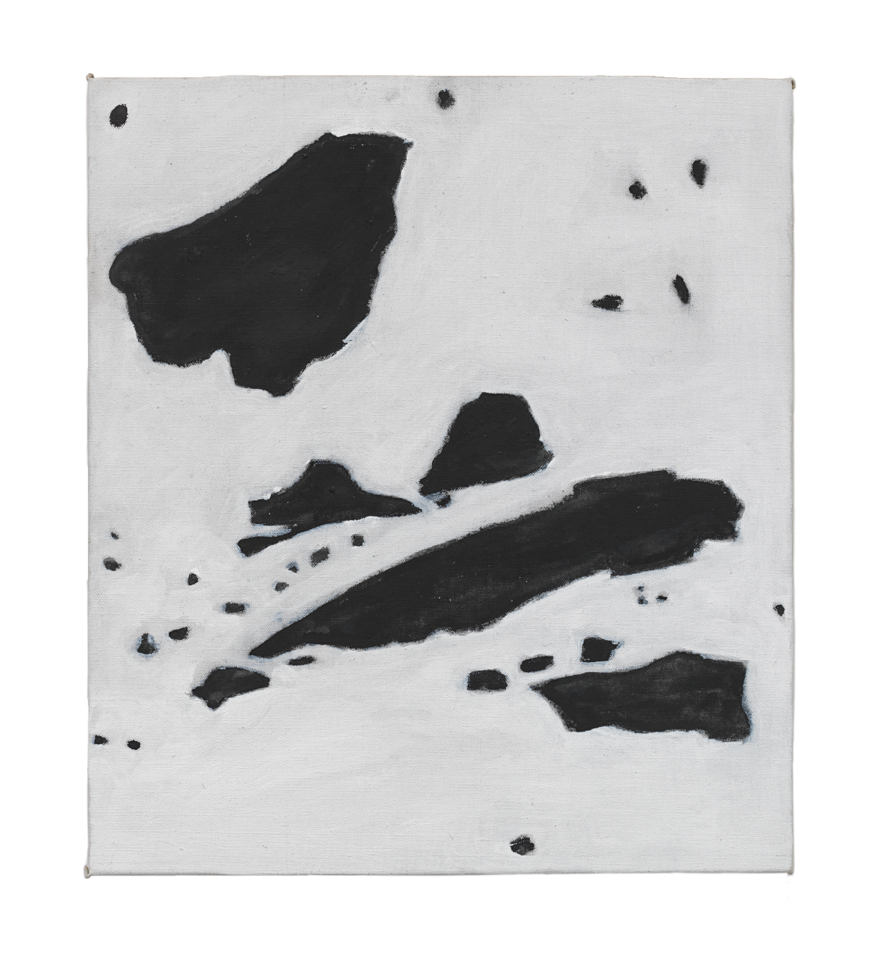 An untitled painting by Raoul De Keyser dated 2006.