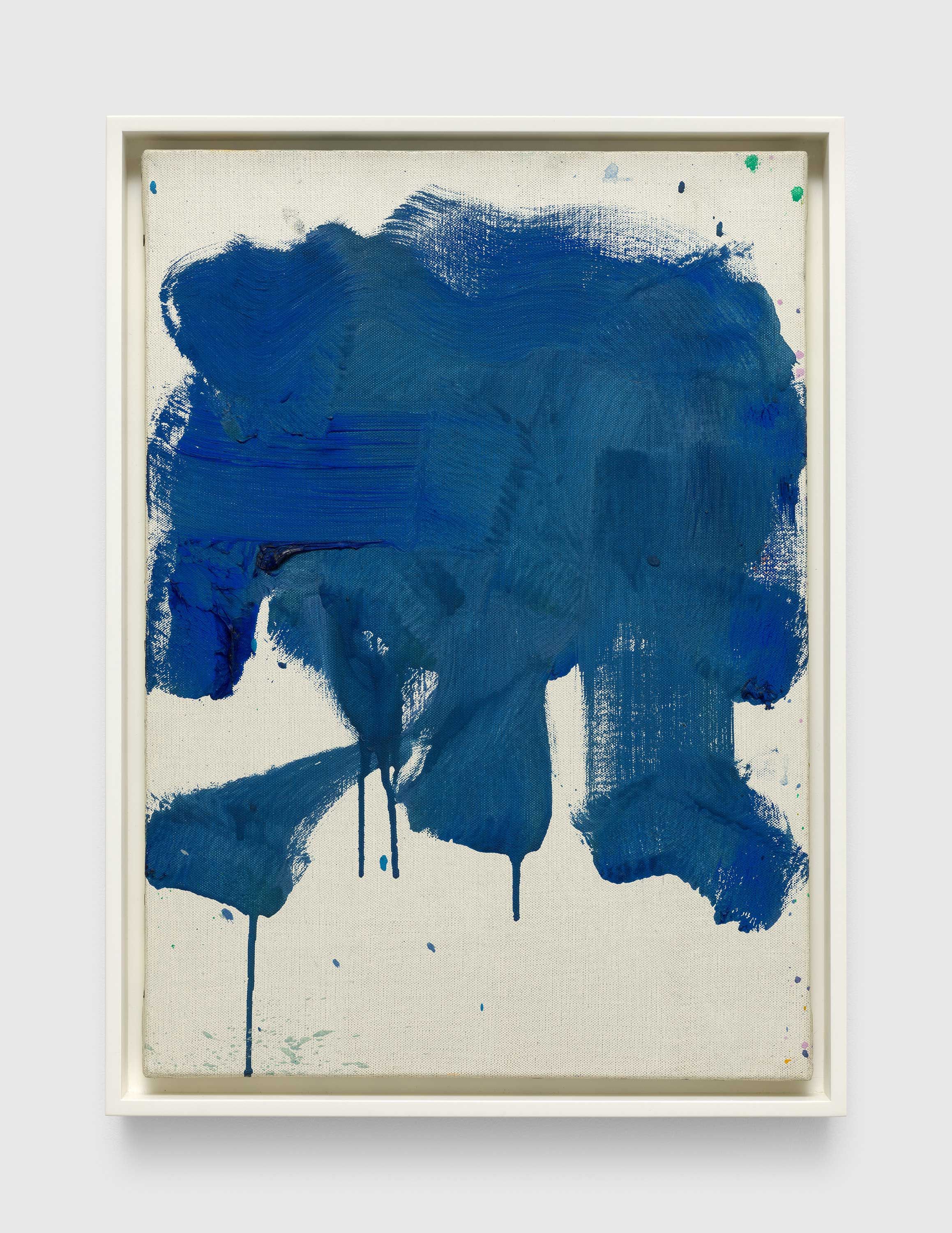 An untitled painting by Joan Mitchell, dated 1984.
