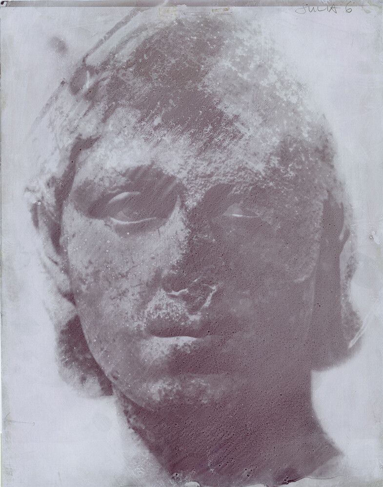 A photograph by James Welling, titled Julia Mamaea, dated 2018.