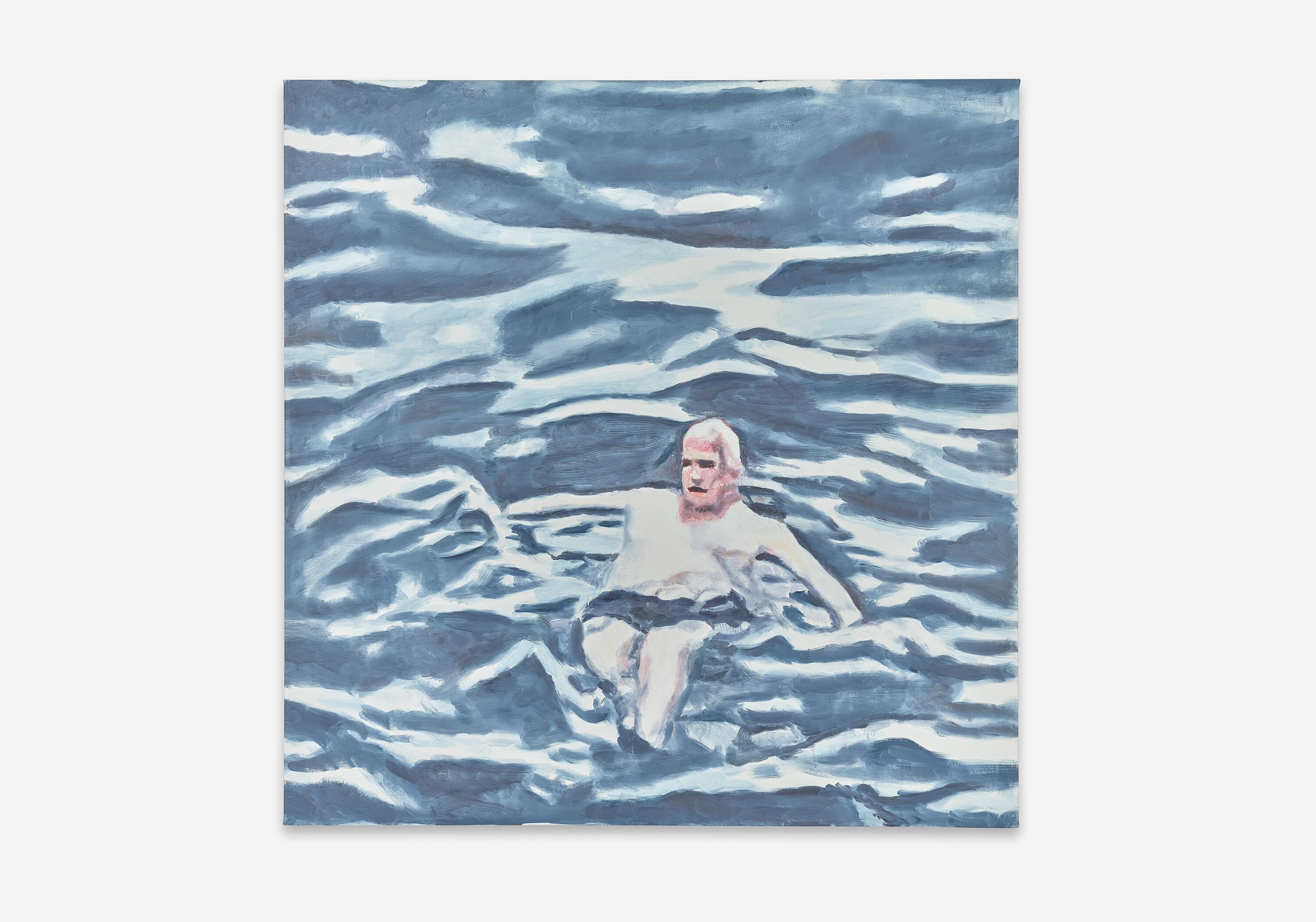 A painting by Luc Tuymans, titled See, dated 2021.