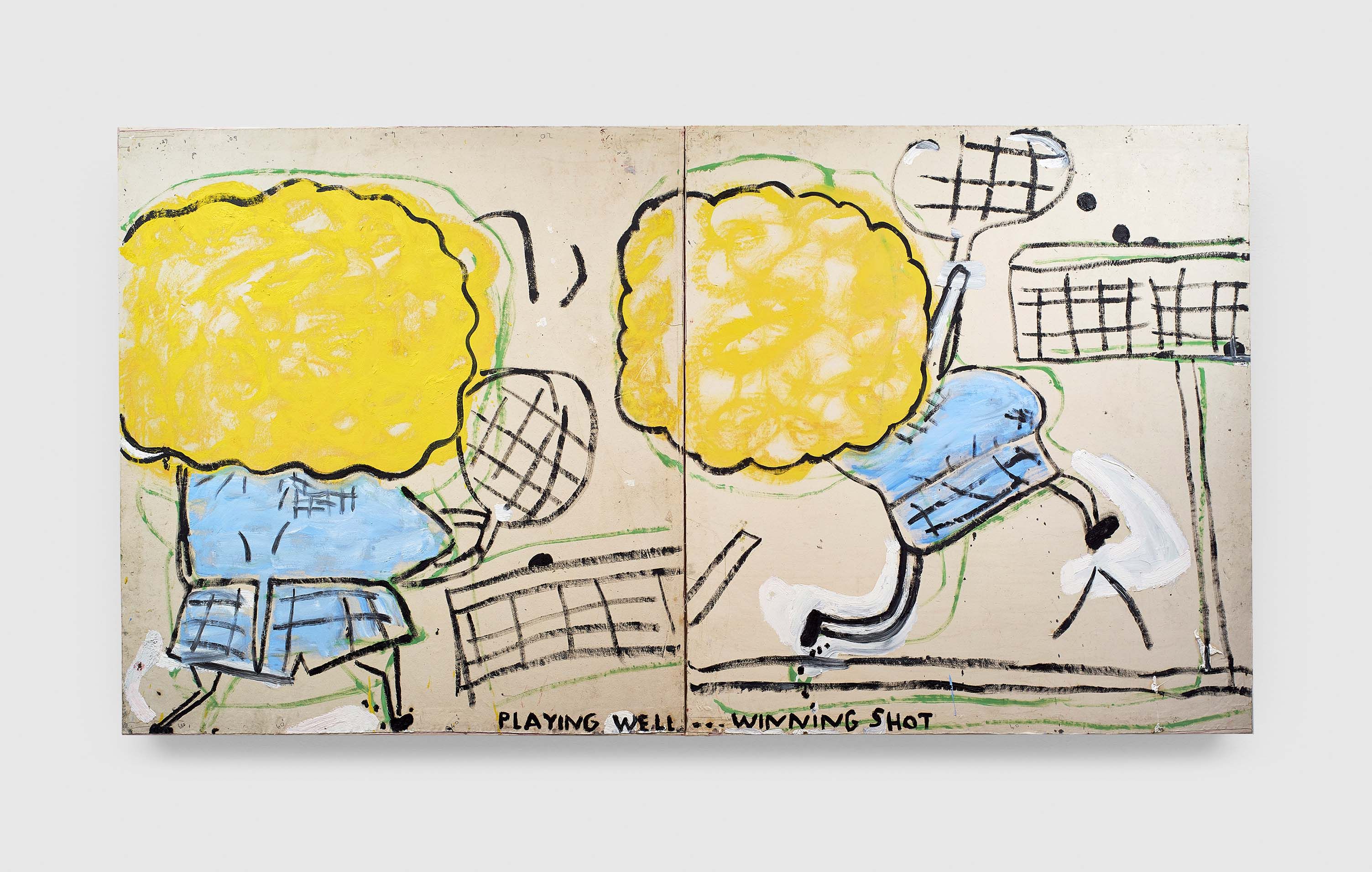 Rose Wylie: Playing Well, 2016 | David Zwirner