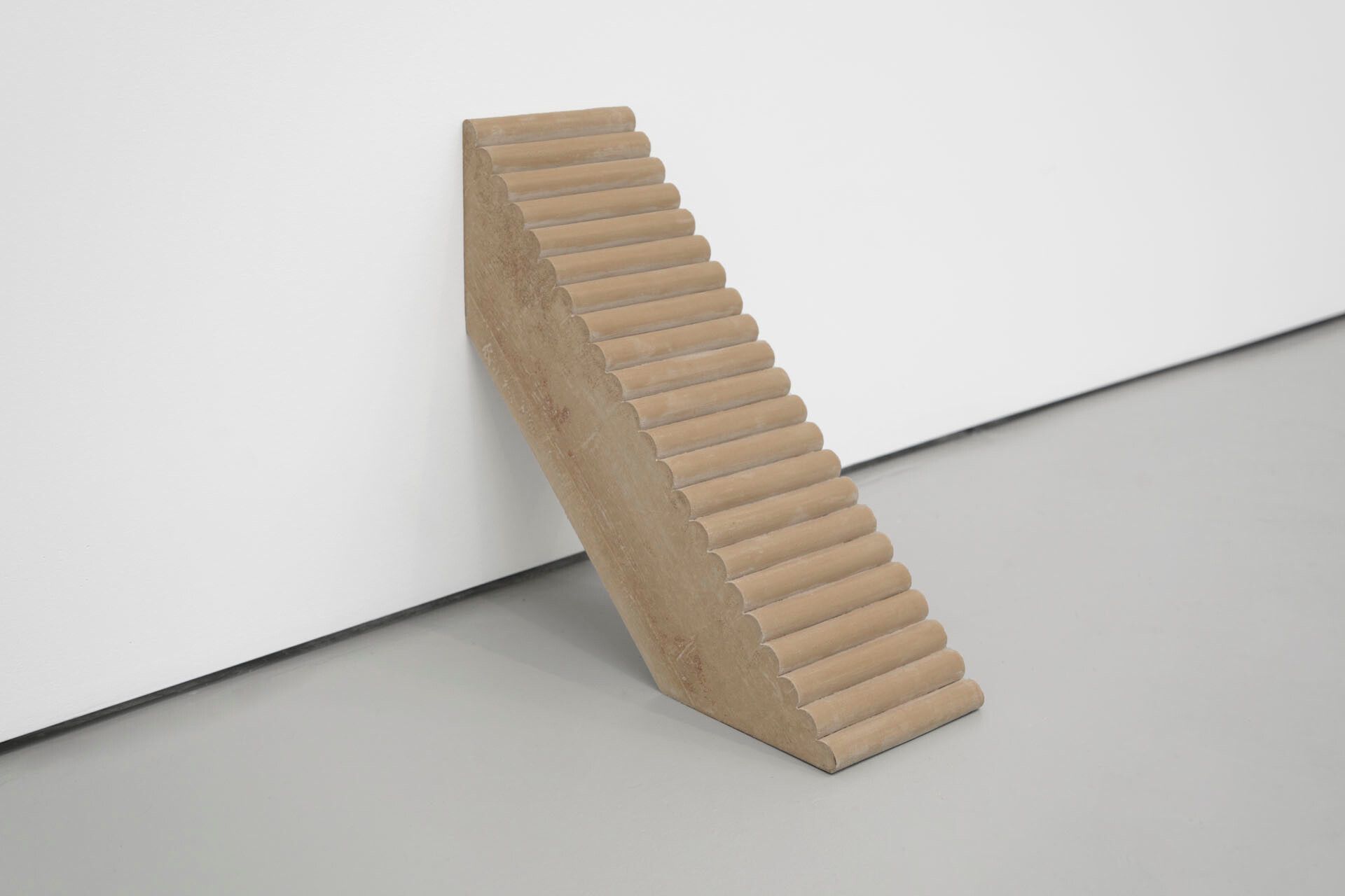 A sculpture by Gordon Hall, titled Brothers and Sisters (II), dated 2018.