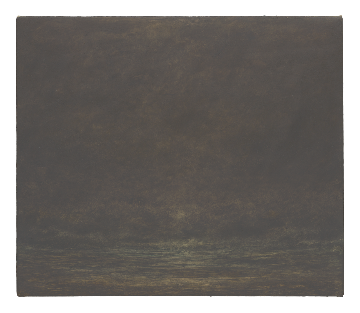 A painting by Lucas Arruda, titled Untitled (from the Deserto-Modelo series), dated 2018.