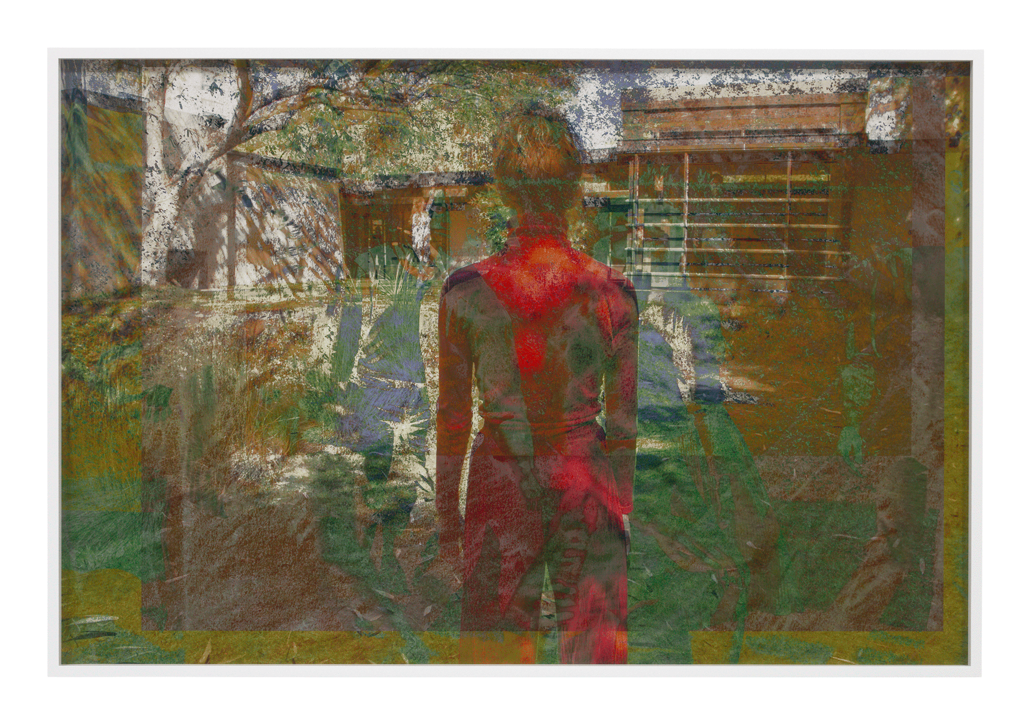 An inkjet print on rag paper by James Welling, titled 9947, dated 2016.