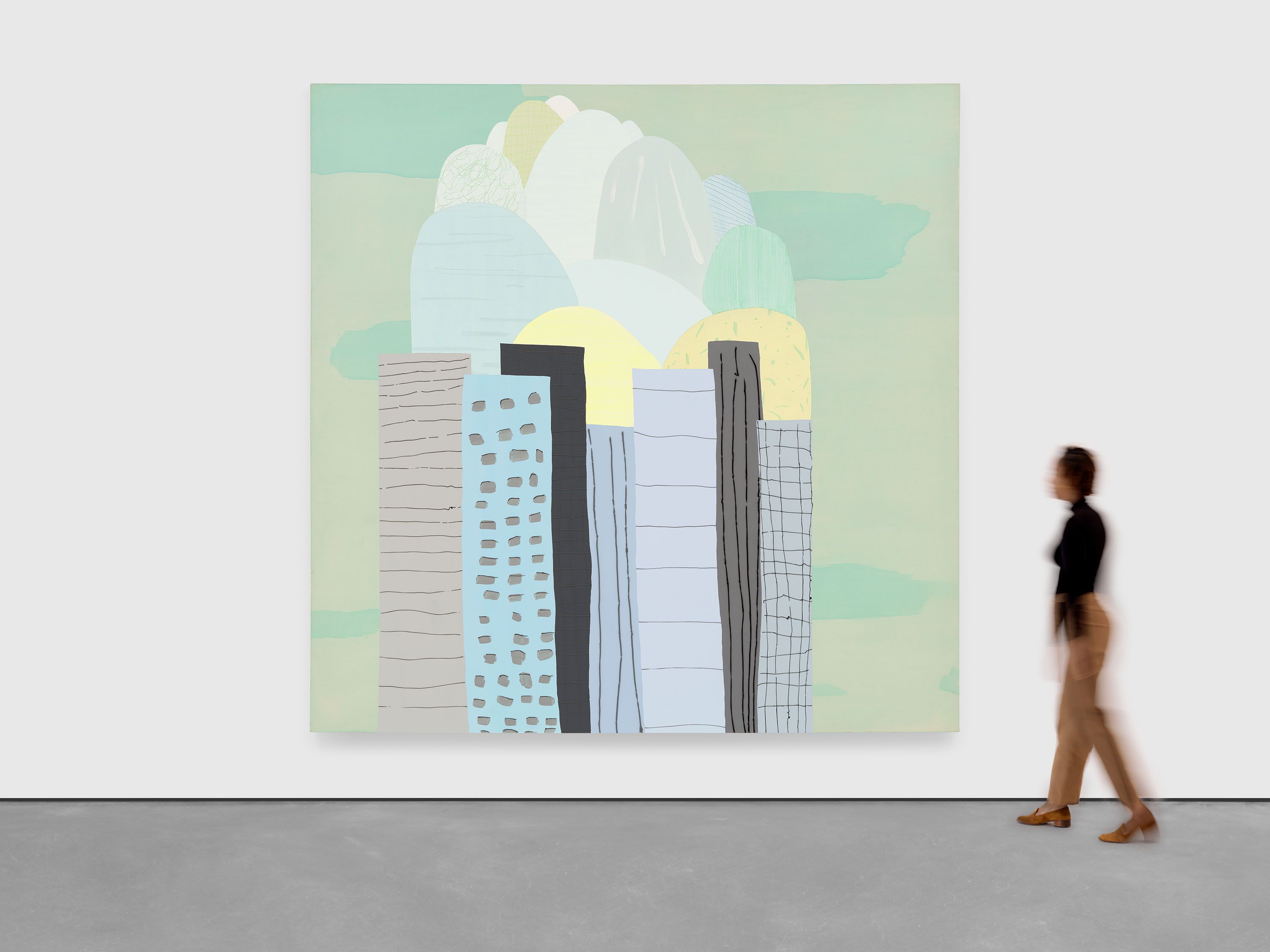 Laura Owens/ ローラ・オーウェンズ 作品集. Laura Owens: Untitled, 1999 | David Zwirner