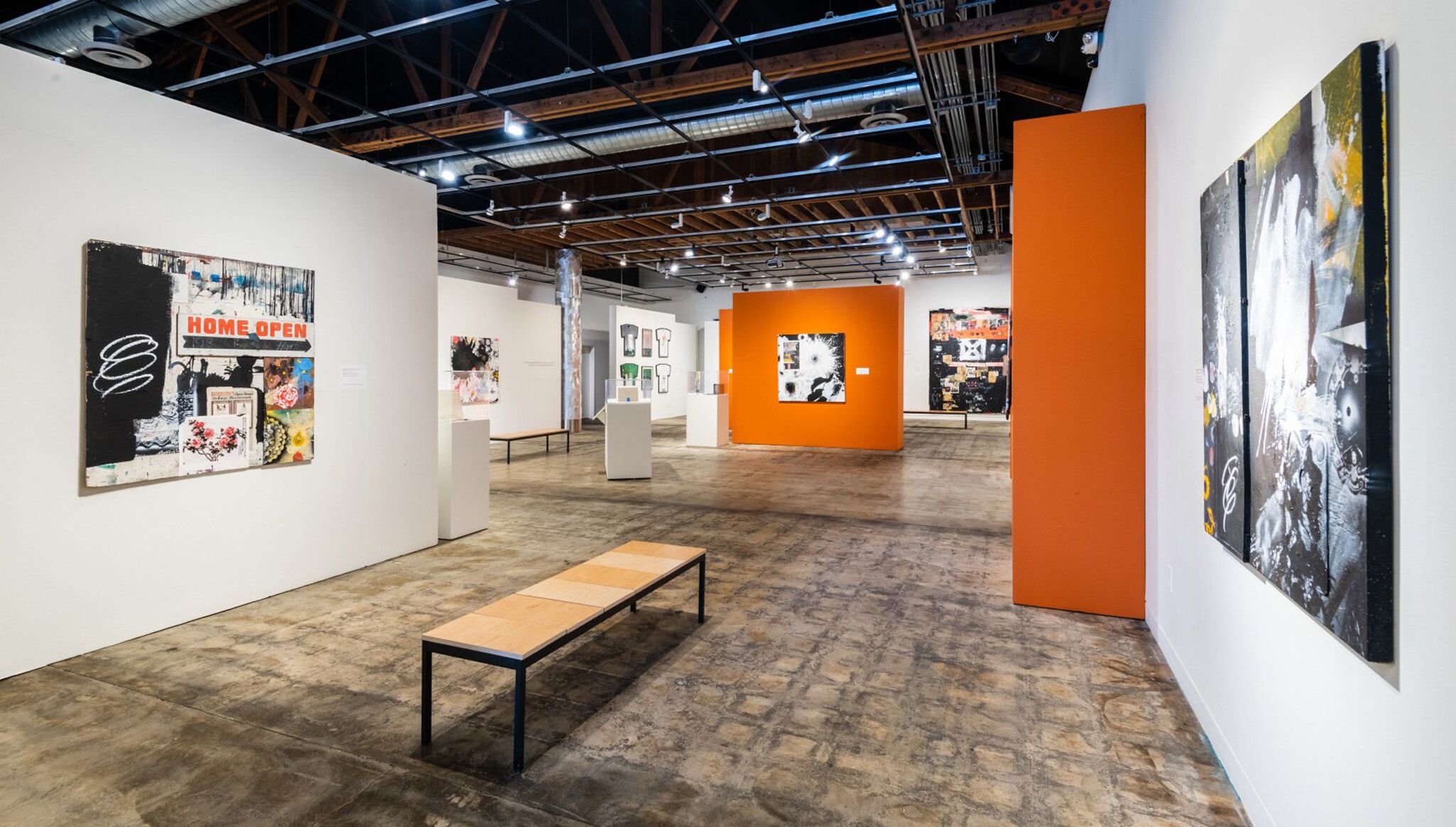 A photograph from Raymon Saunders: On Freedom and Trust, SVMA