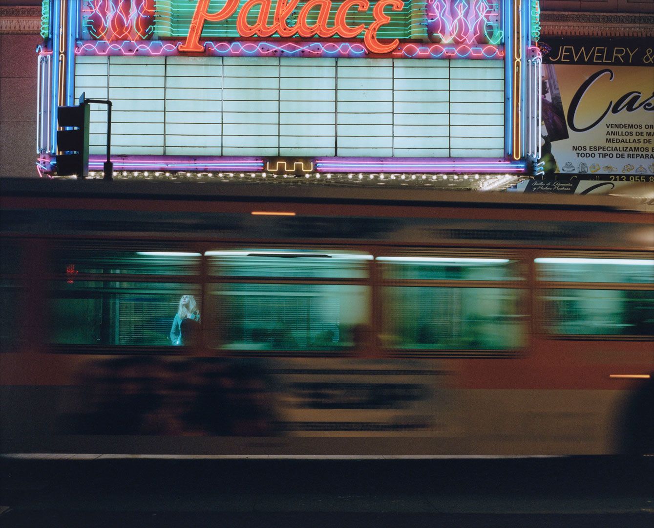 A photograph by Philip-Lorca diCorcia titled The Palace, dated 2015.