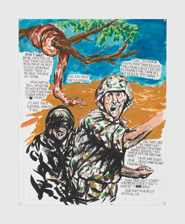 Raymond Pettibon — No Title (Don't sweat none...)