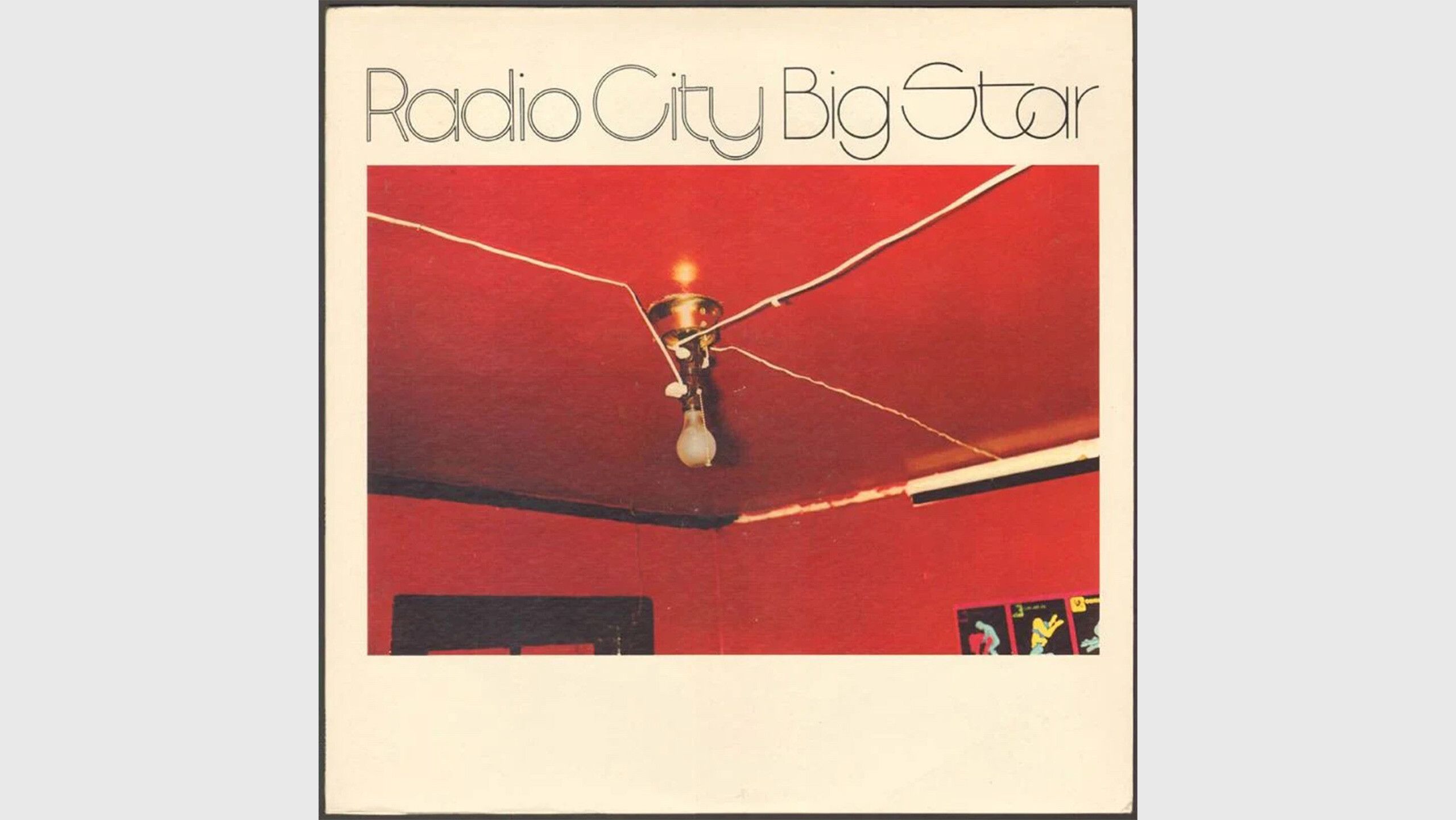Cover of an album by Big Star titled Radio City, featuring an untitled photograph by William Eggleston titled, dated 1974