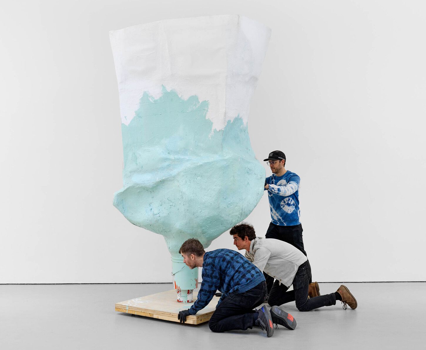 Installation of the exhibition Franz West: Echolalia at David Zwirner New York, dated 2023