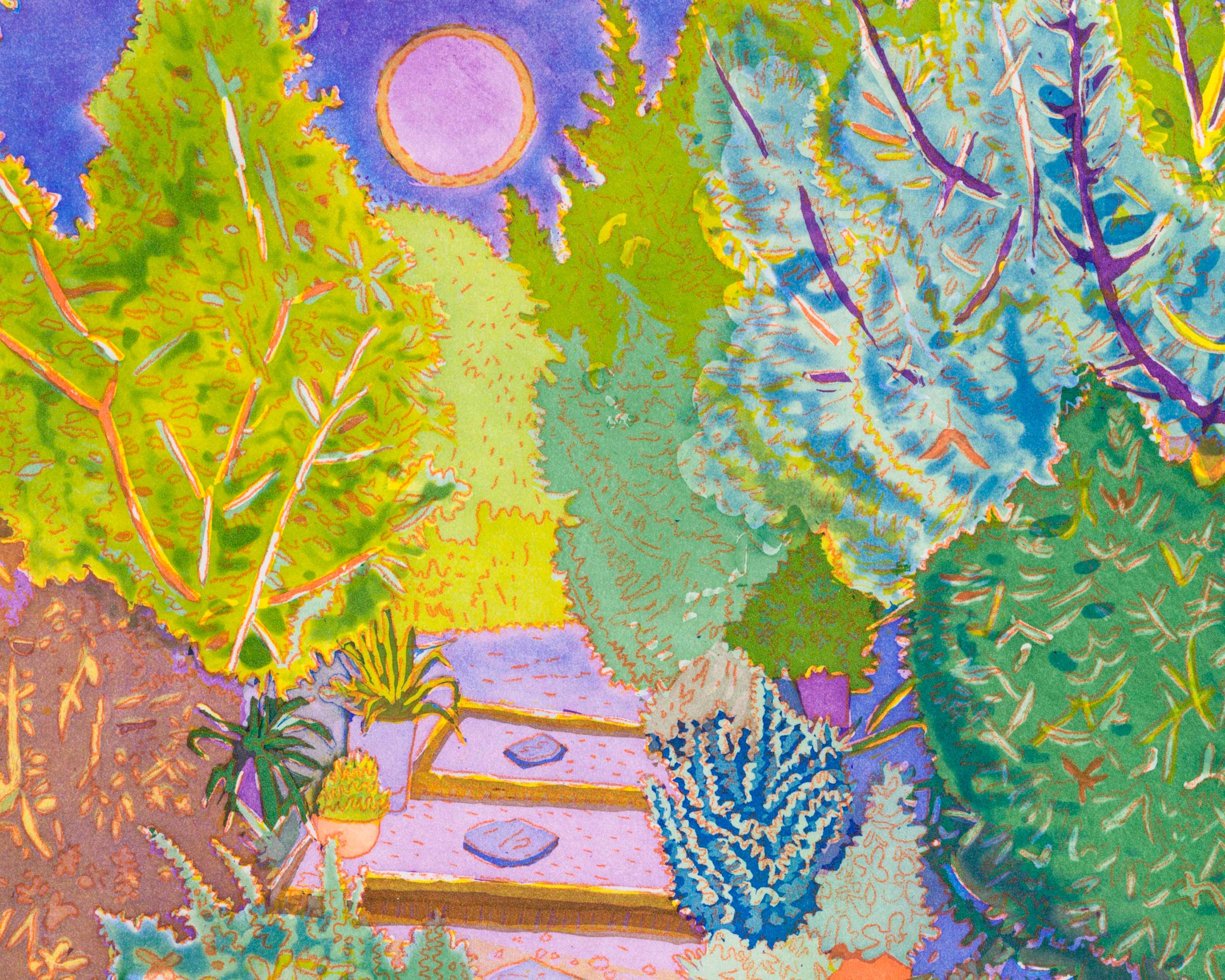 Detail of a work by Hayley Barker