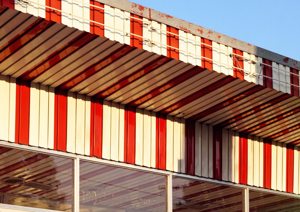 A detail from a photograph by William Eggleston, called Untitled, dated c. 1973-1978.
