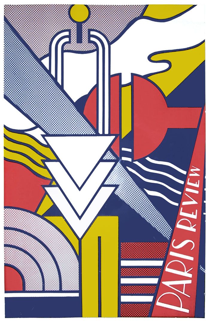 A print by Roy Lichtenstein, titled Paris Review, dated 1966