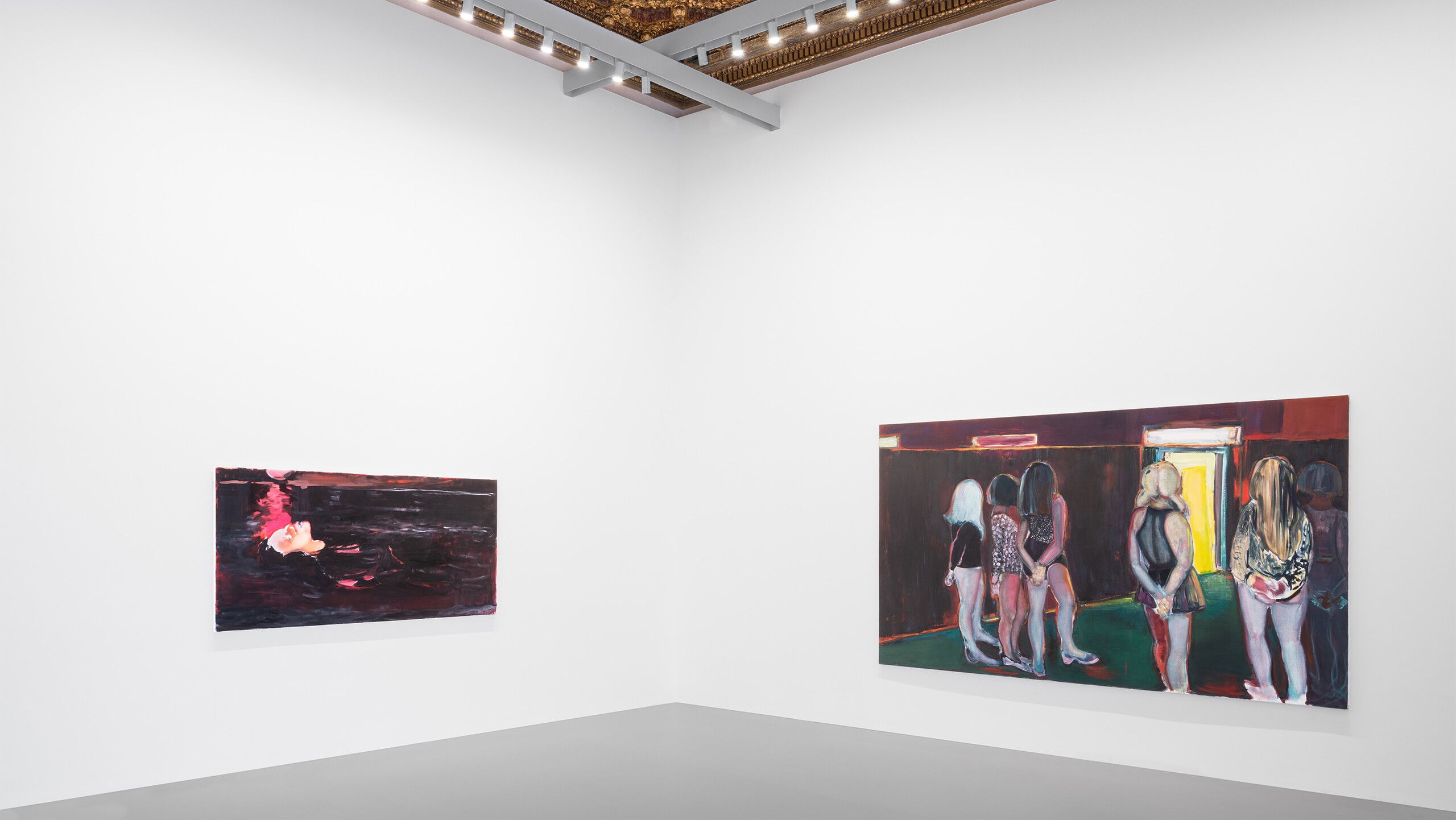 Installation view, Marlene Dumas: open-end, Palazzo Grassi, Venice, 2022. Photo by Marco Cappelletti and Filippo Rossi. © Palazzo Grassi. © Marlene Dumas