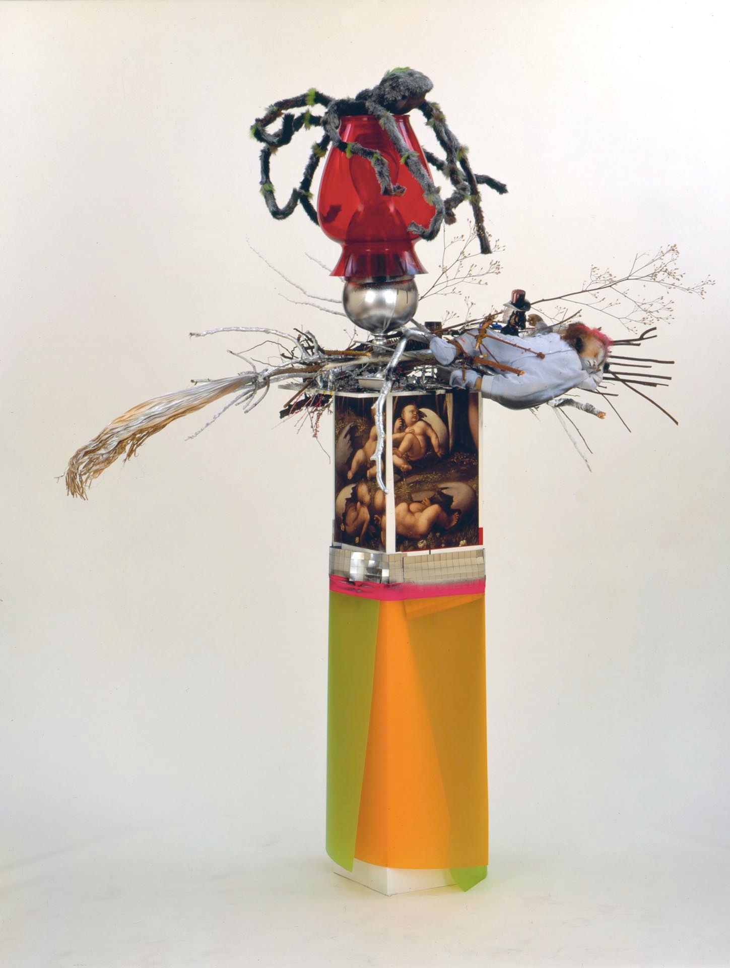 A sculpture by Isa Genzken, titled Tr√§umendes Kind, dated 2004.