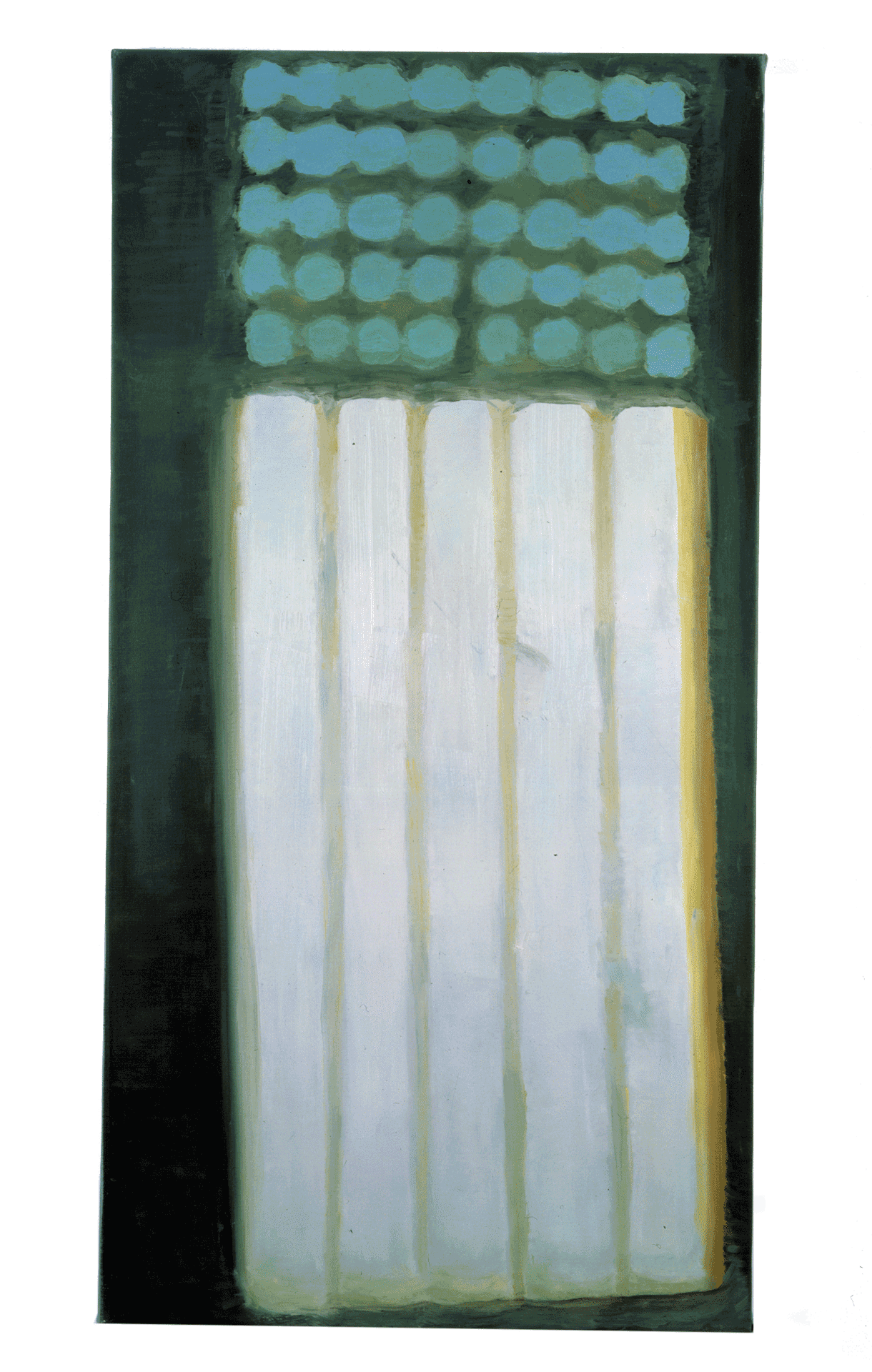 A painting by Luc Tuymans, titled The Heritage II, dated 1995