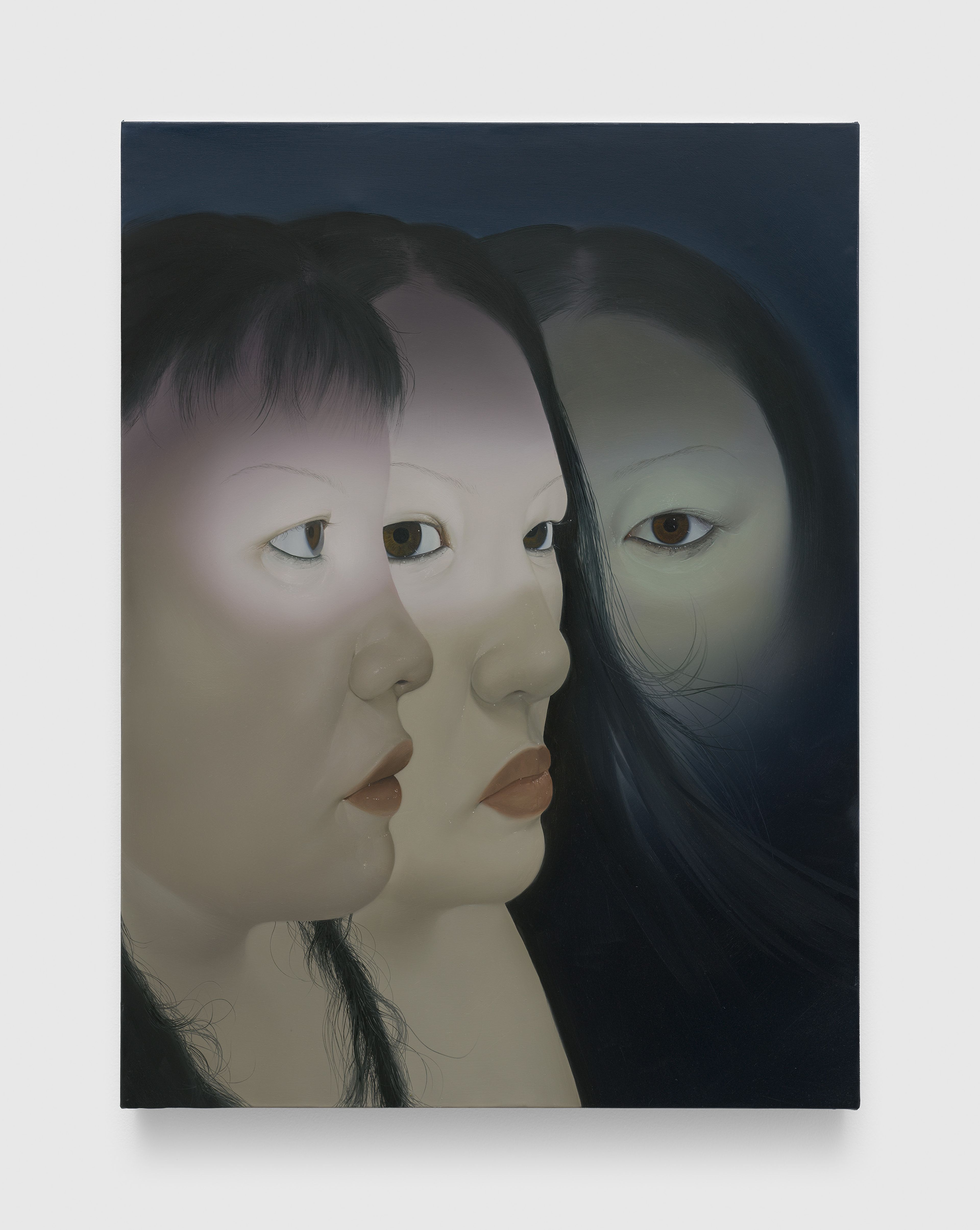 A painting by Sasha Gordon, titled The Knot, dated 2025.