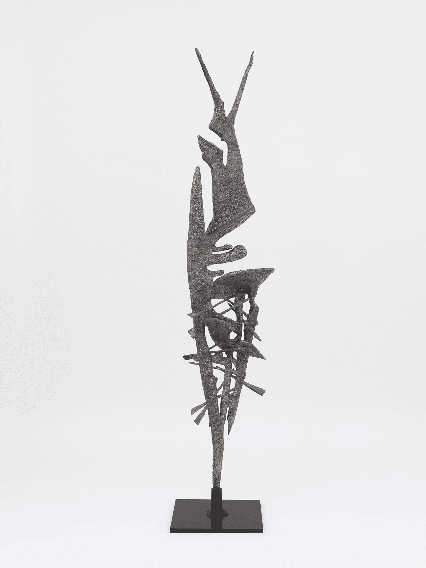 A sculpture by Herbert Ferber, titled Horned Sculpture, dated 1949.