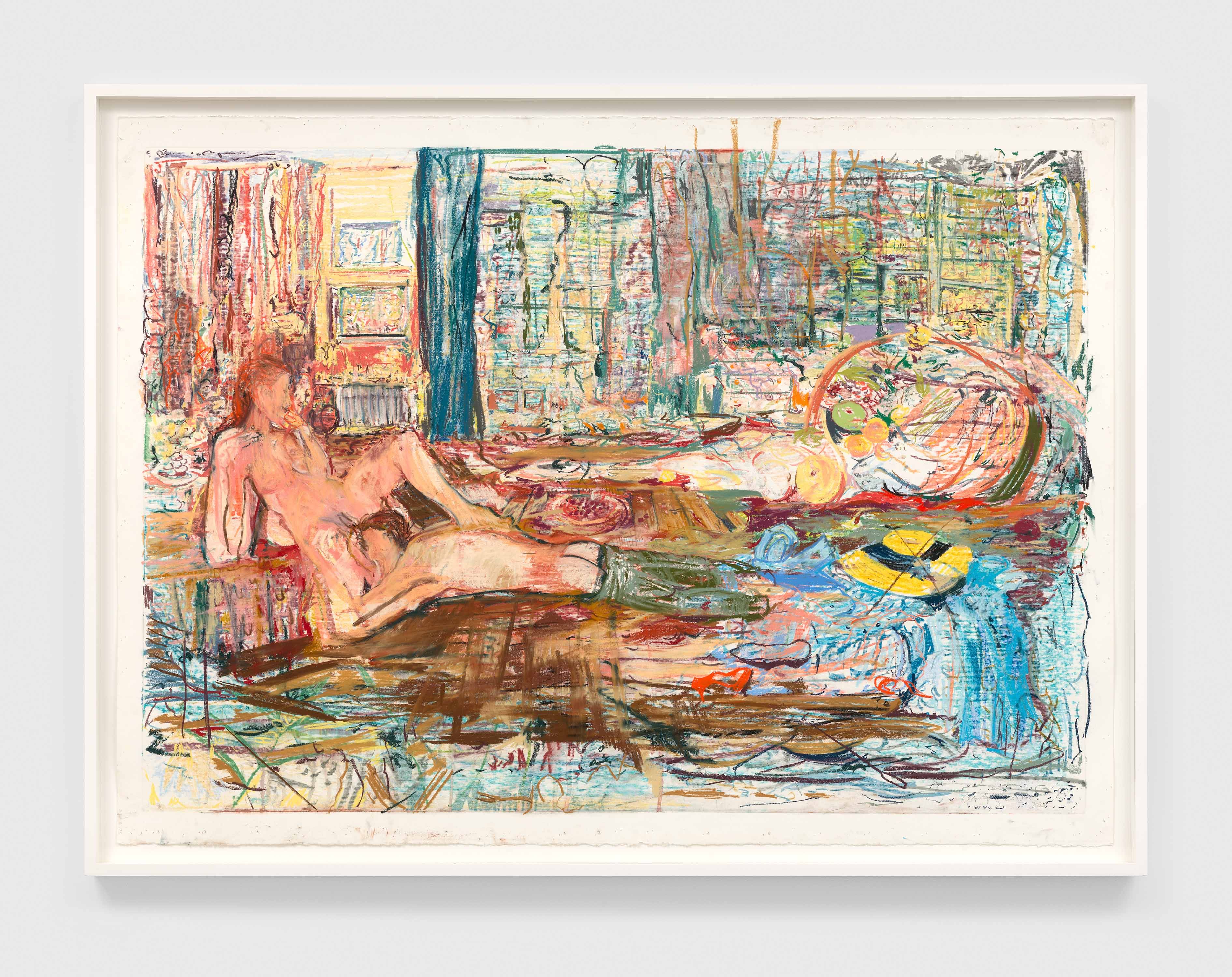A mixed media artwork by Cecily Brown, titled Picture This 1, dated 2020.