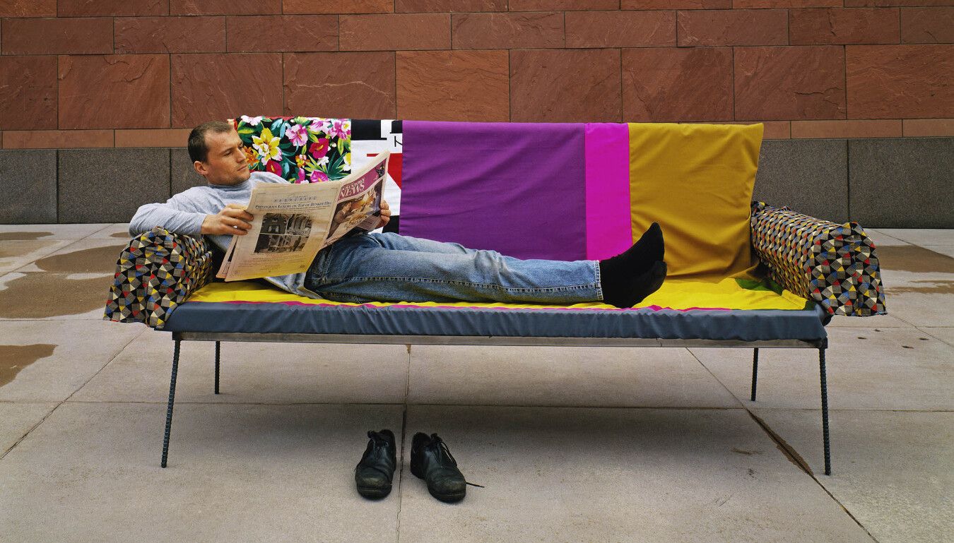 A Franz West, Test, 1994.