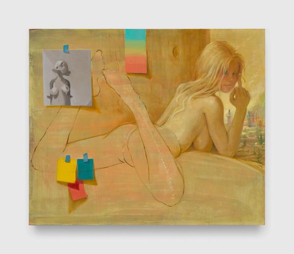 Lisa Yuskavage — Legend: Red Yellow Blue
