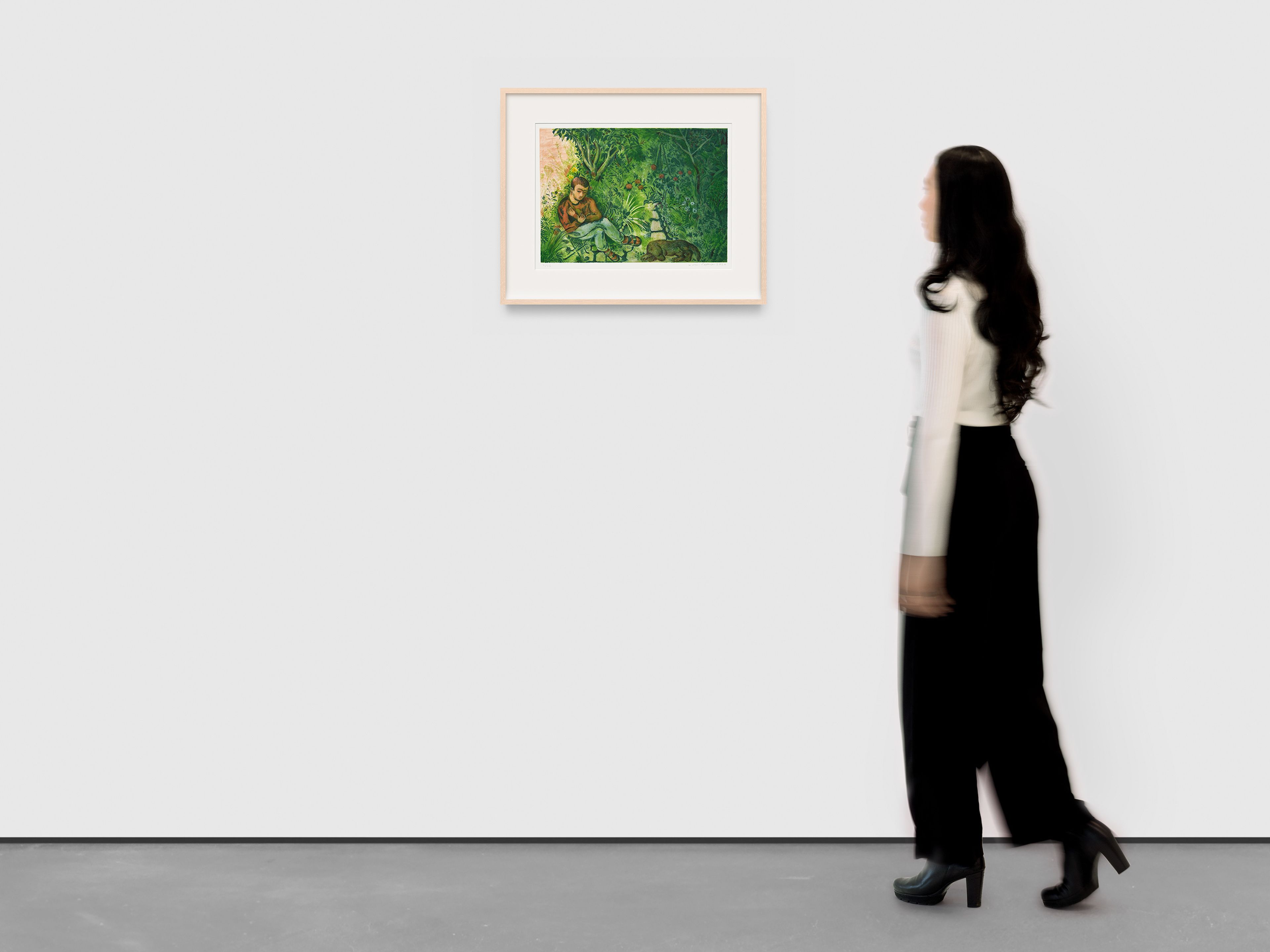 A print by Louis Fratino, titled September 3, dated 2026.