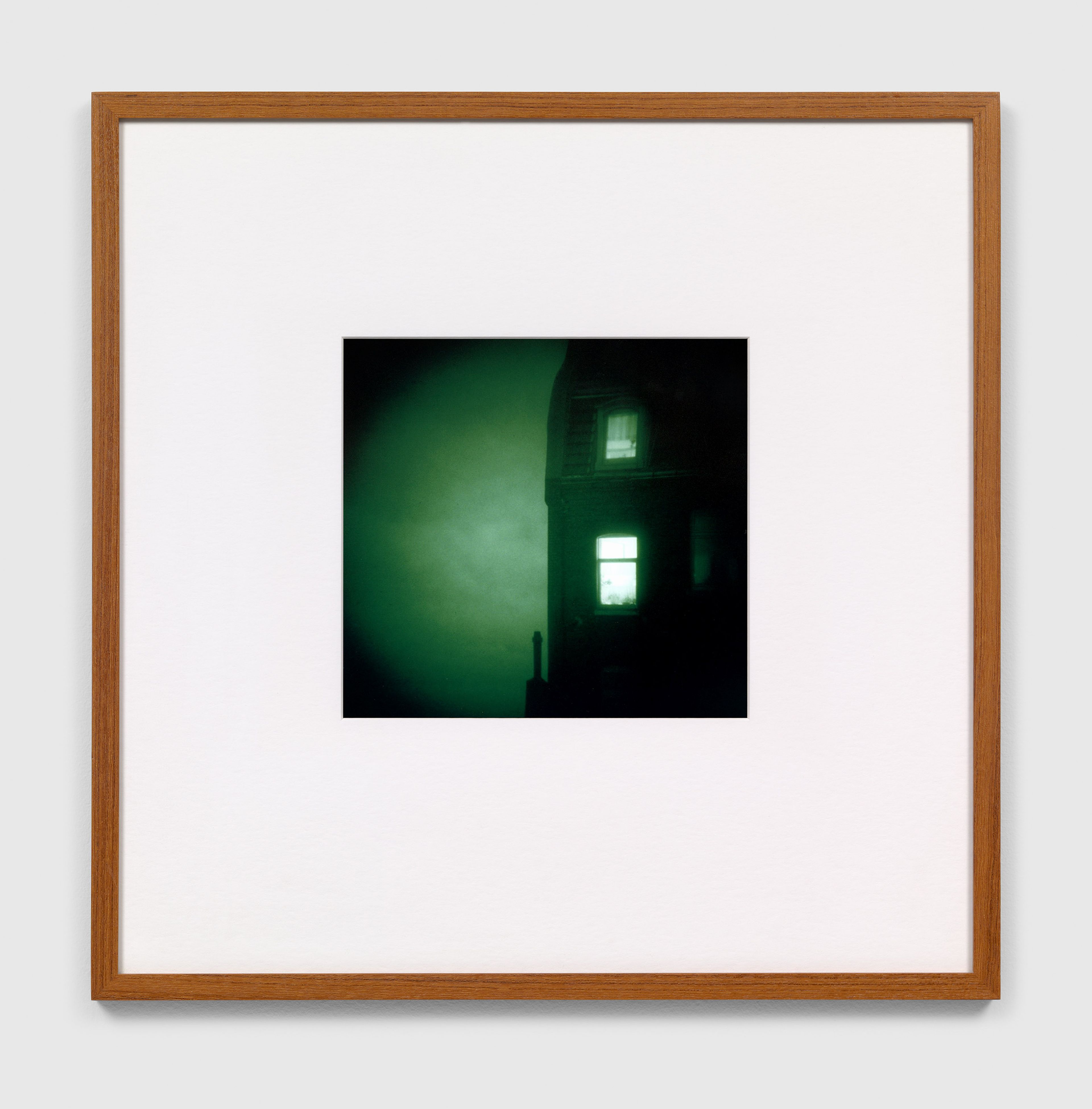 A photograph by Thomas Ruff, titled Nacht 8 II, dated 1992.