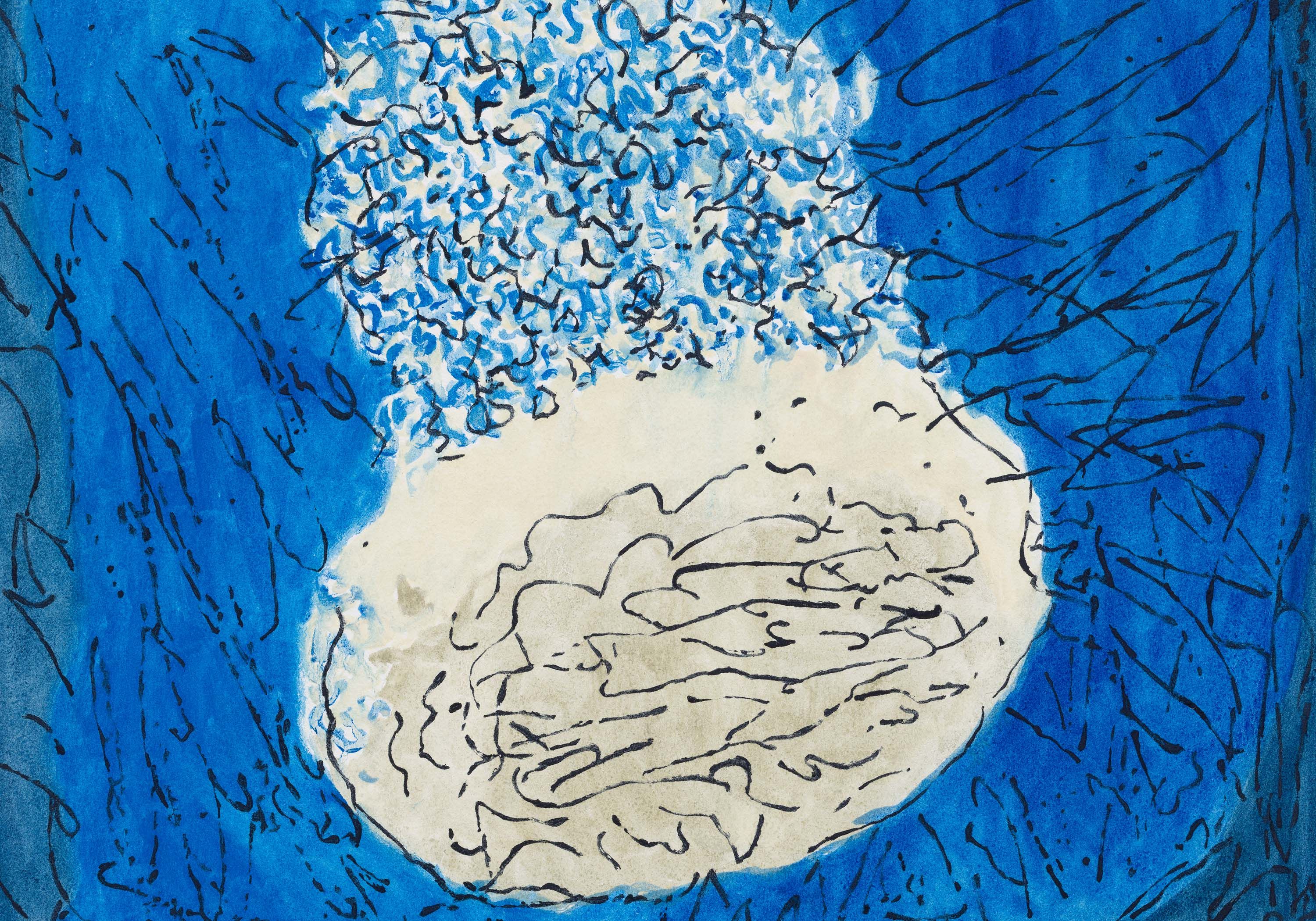 A detail view of Paper-Seltzer, 2021