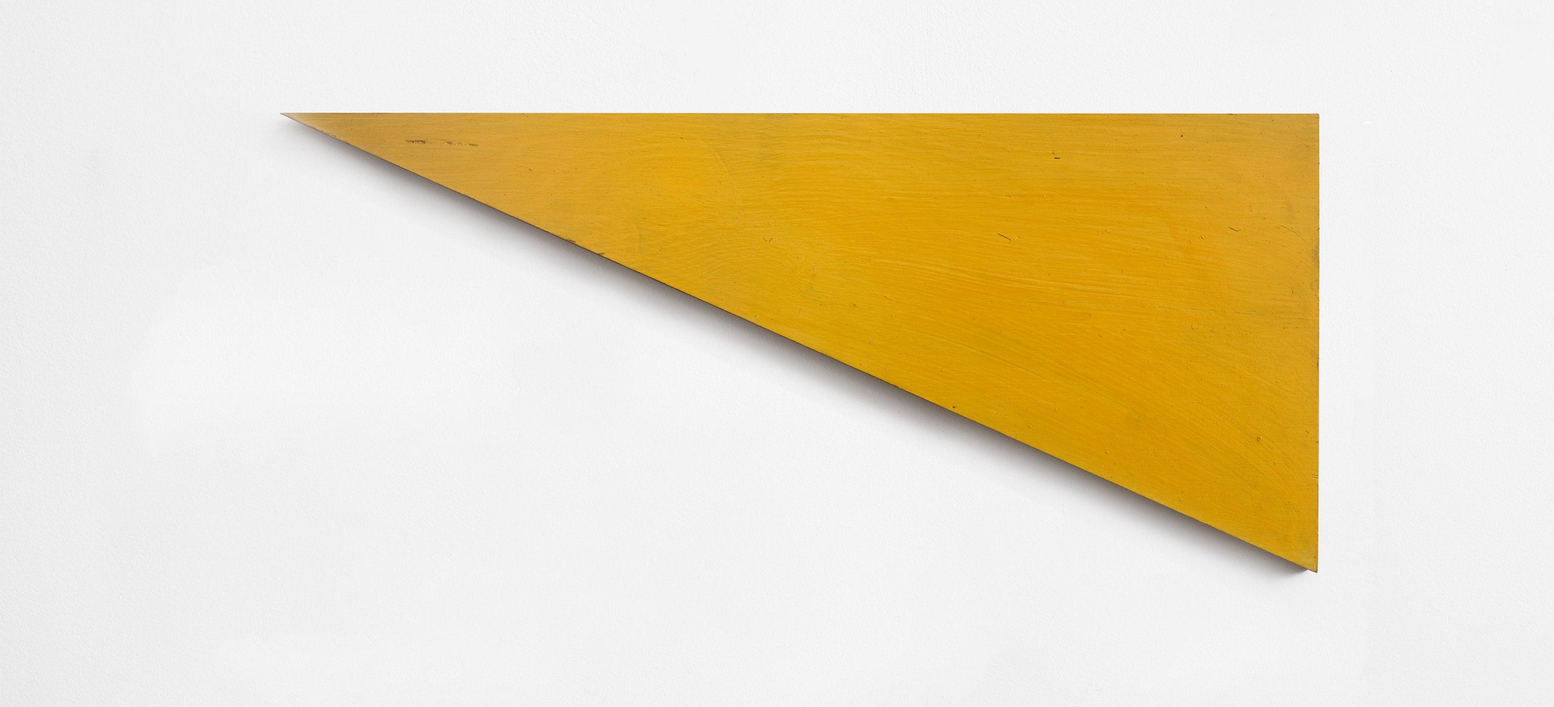  An untitled oil on wood painting by Palermo, circa 1974.