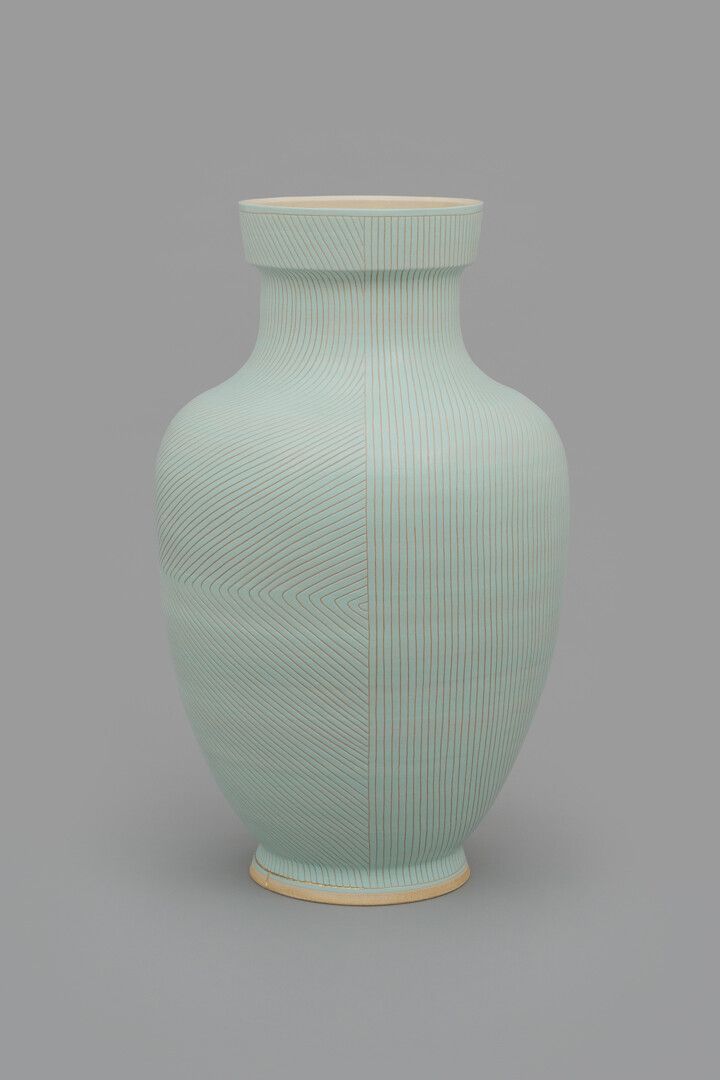 A sculpture by Shio Kusaka, titled (line 126), dated 2020.