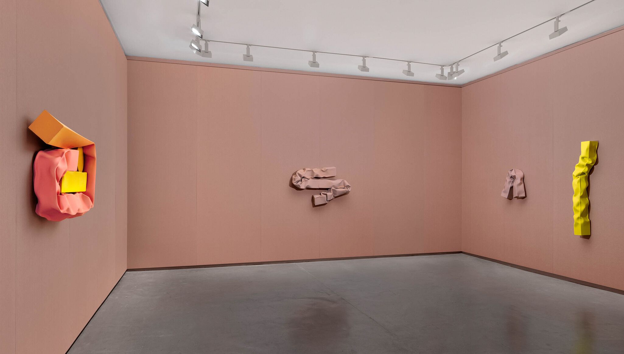 An installation view, Carol Bove: Vase Face, David Zwriner, New York, dated 2022