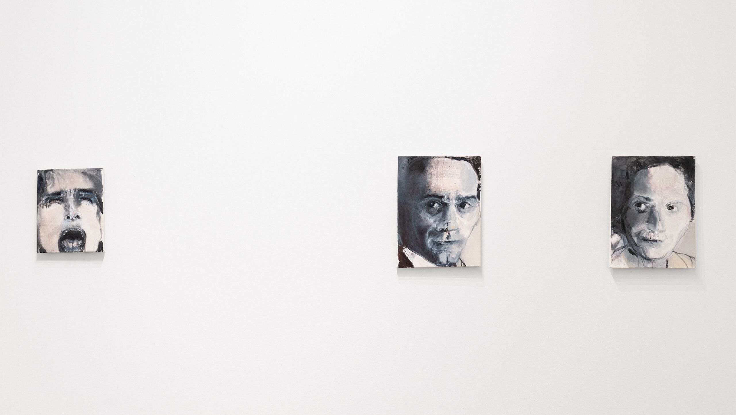 An Installation view, Marlene Dumas: open-end, Palazzo Grassi, Venice, 2022. Photo by Marco Cappelletti and Filippo Rossi. © Palazzo Grassi. © Marlene Dumas