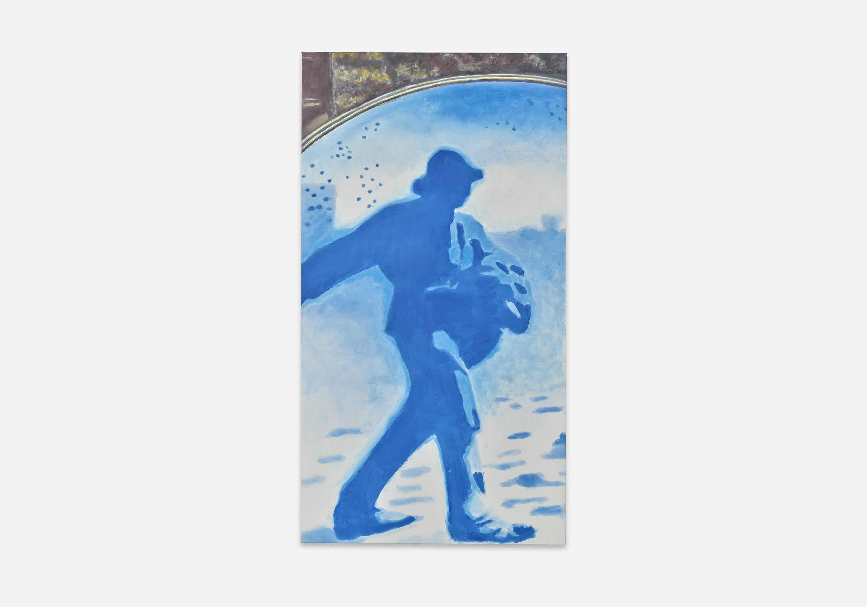 A painting by Luc Tuymans, titled After, dated 2021.