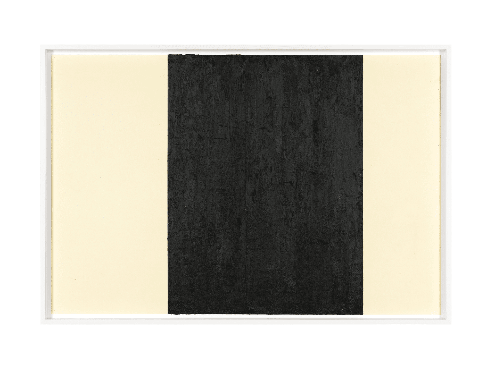A drawing by Richard Serra, titled Greenpoint Horizontal Reversal #4, dated 2014.